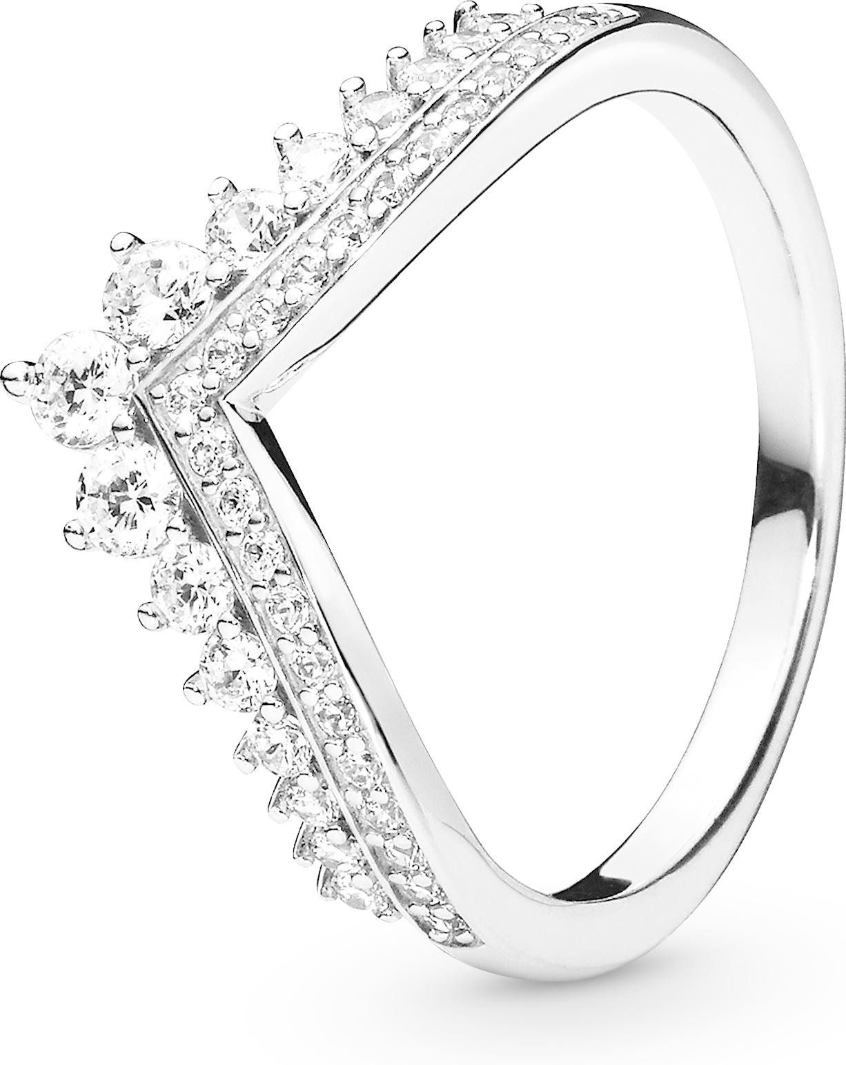 Pandora Fingerring Pandora Prinzessin-Wishbone Ring 197736CZ Damenring günstig online kaufen