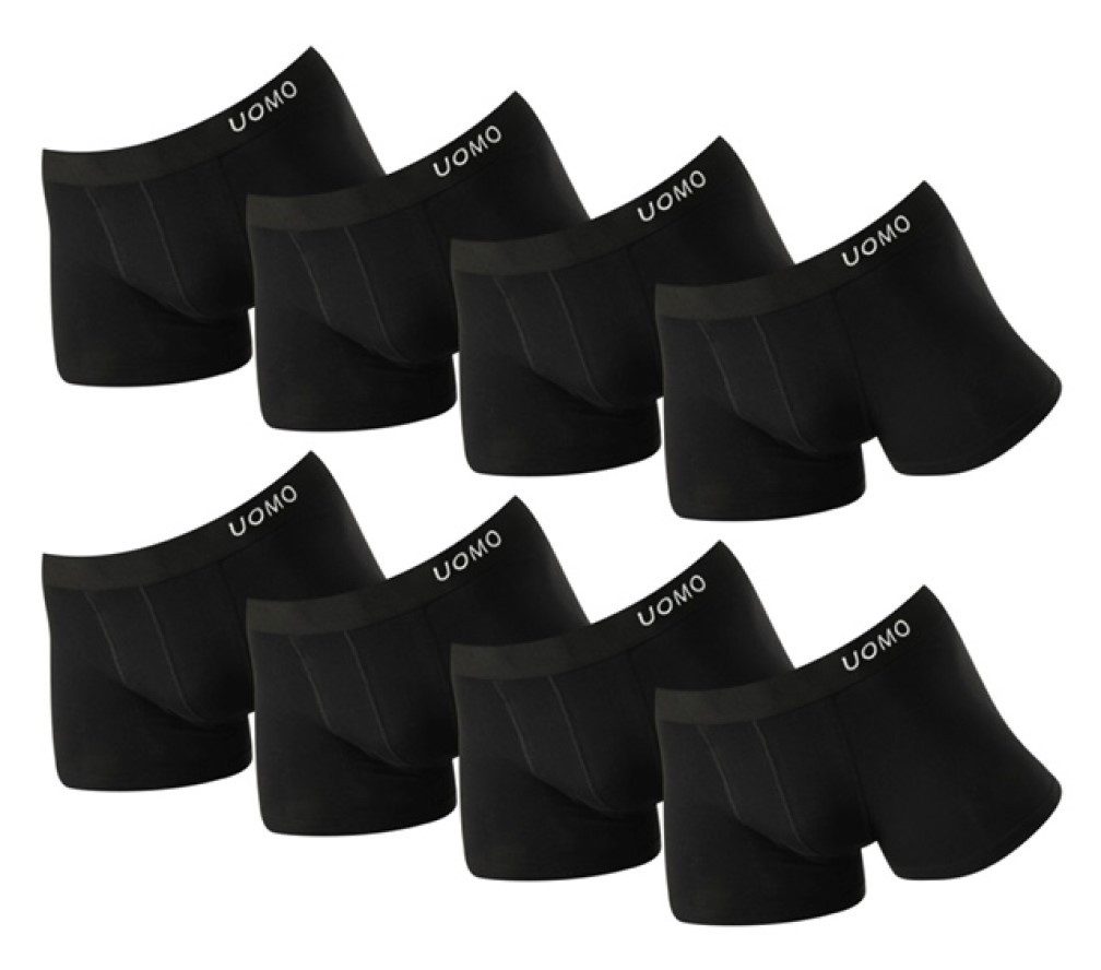 Jean&Pardian Boxershorts Uomo Retro Boxershorts 8er Pack aus 95% Baumwolle günstig online kaufen
