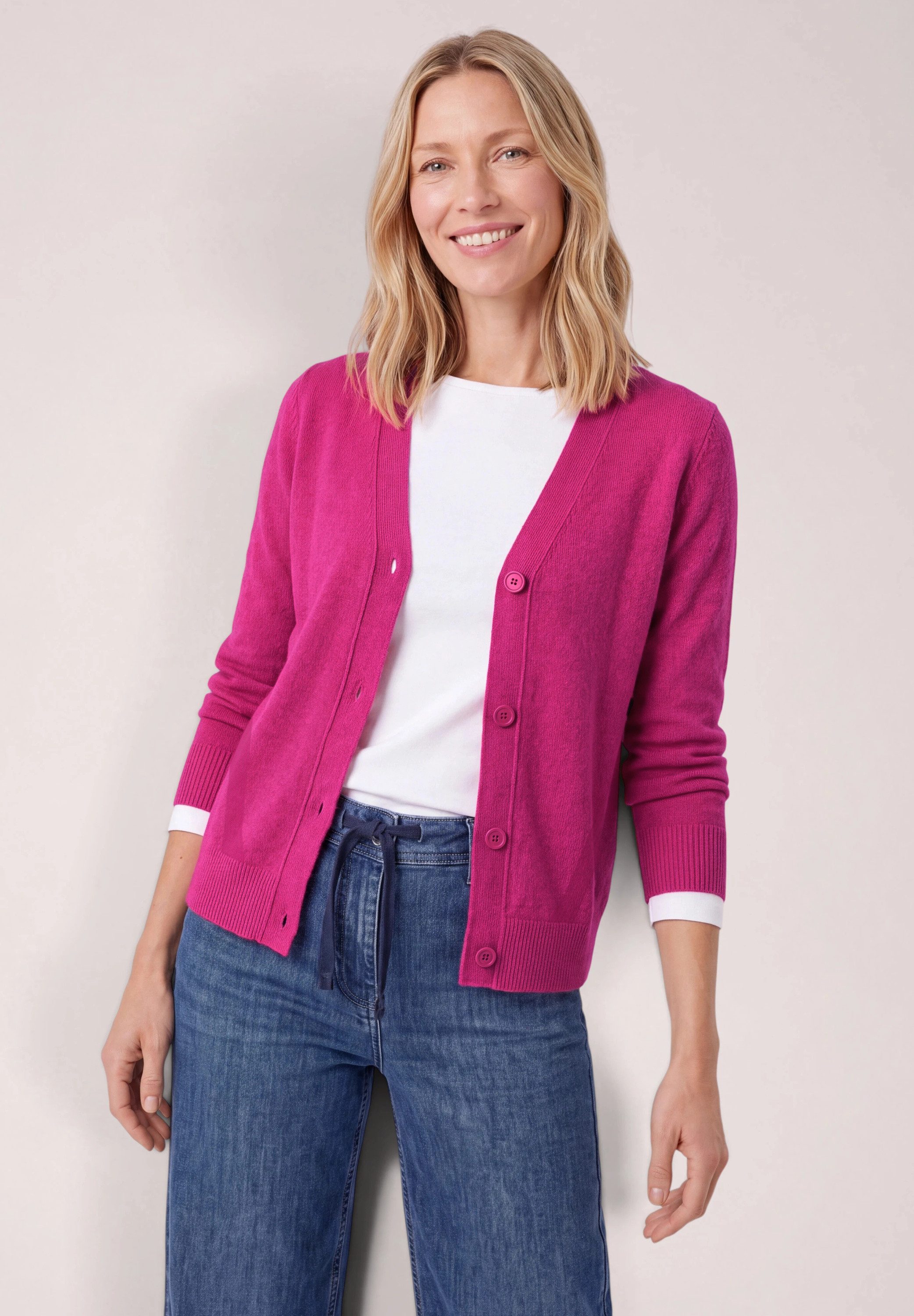 CECIL Cardigan in Unifarbe