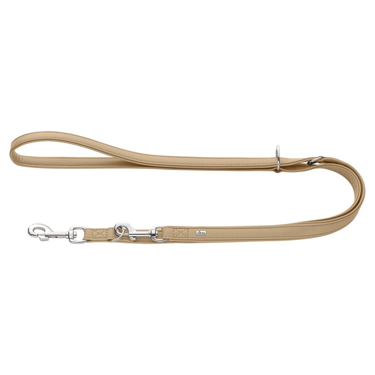 Hunter Tierbedarf Hundeleine Verstellbare Führleine Amalfi beige