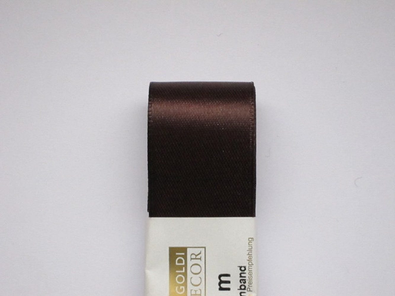 Goldina Loy GmbH + Co KG Geschenkband STOFF- BAND Doppelsatin farbig GOLDINA 40 mm/3m
