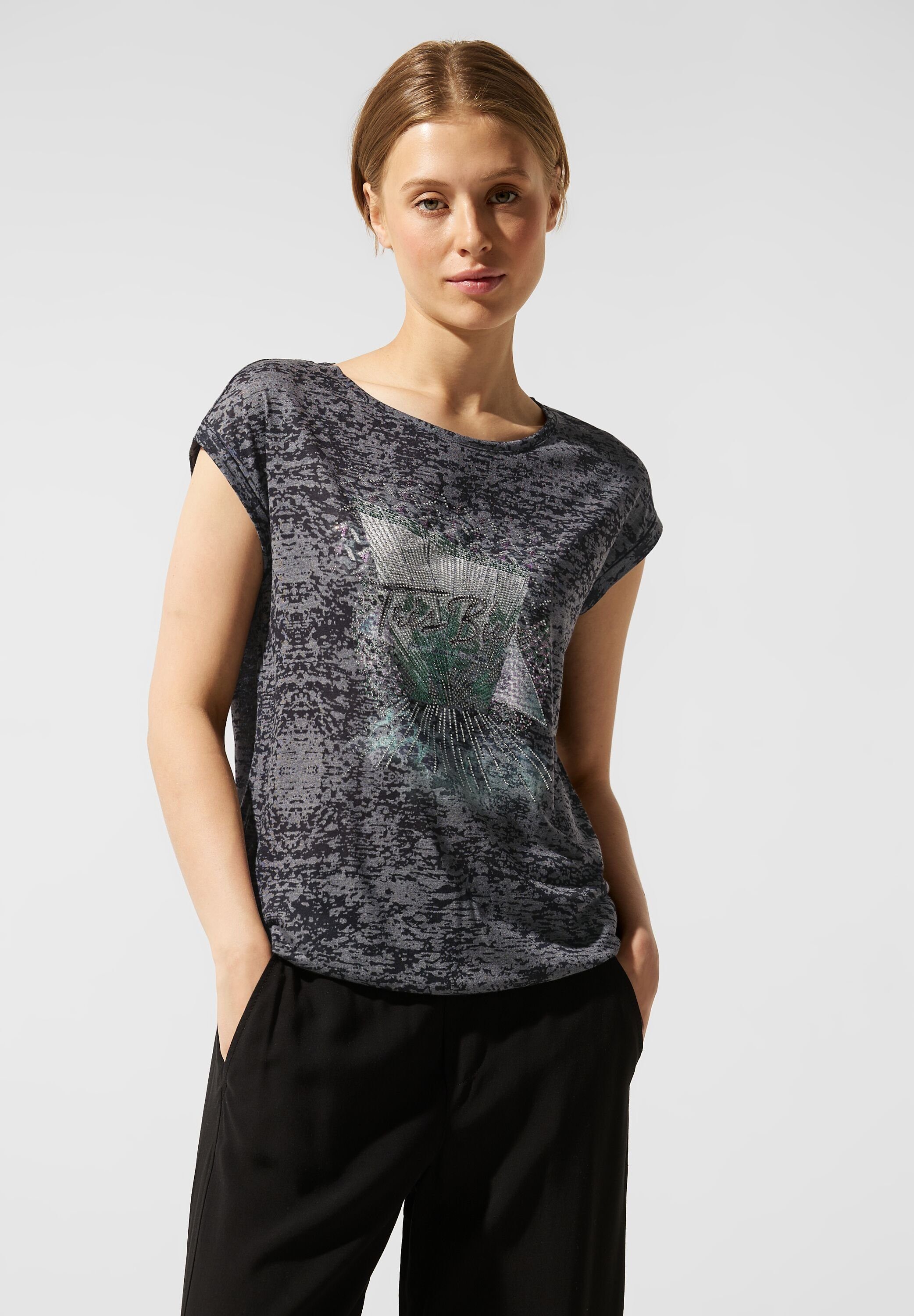 kaufen Basic-Shirts Street online One | für OTTO Damen Kurzarm