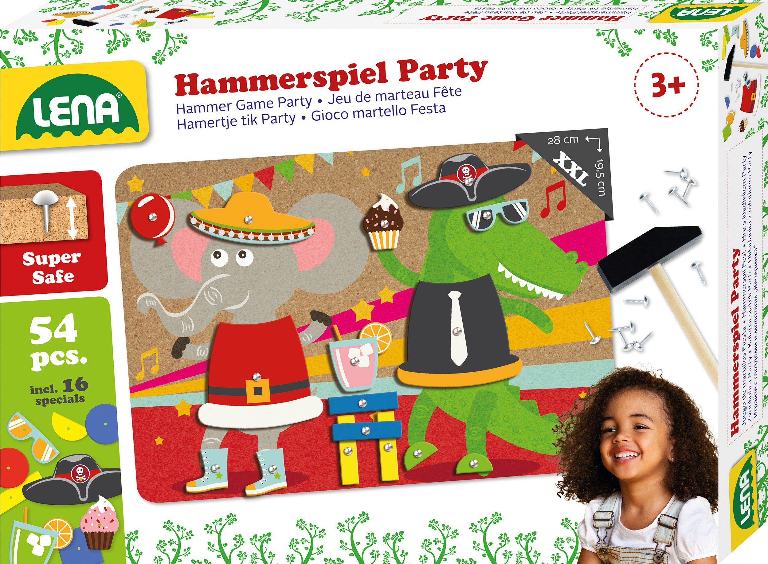 Lena® Spiel Hammerspiel Party, Kinderspiel