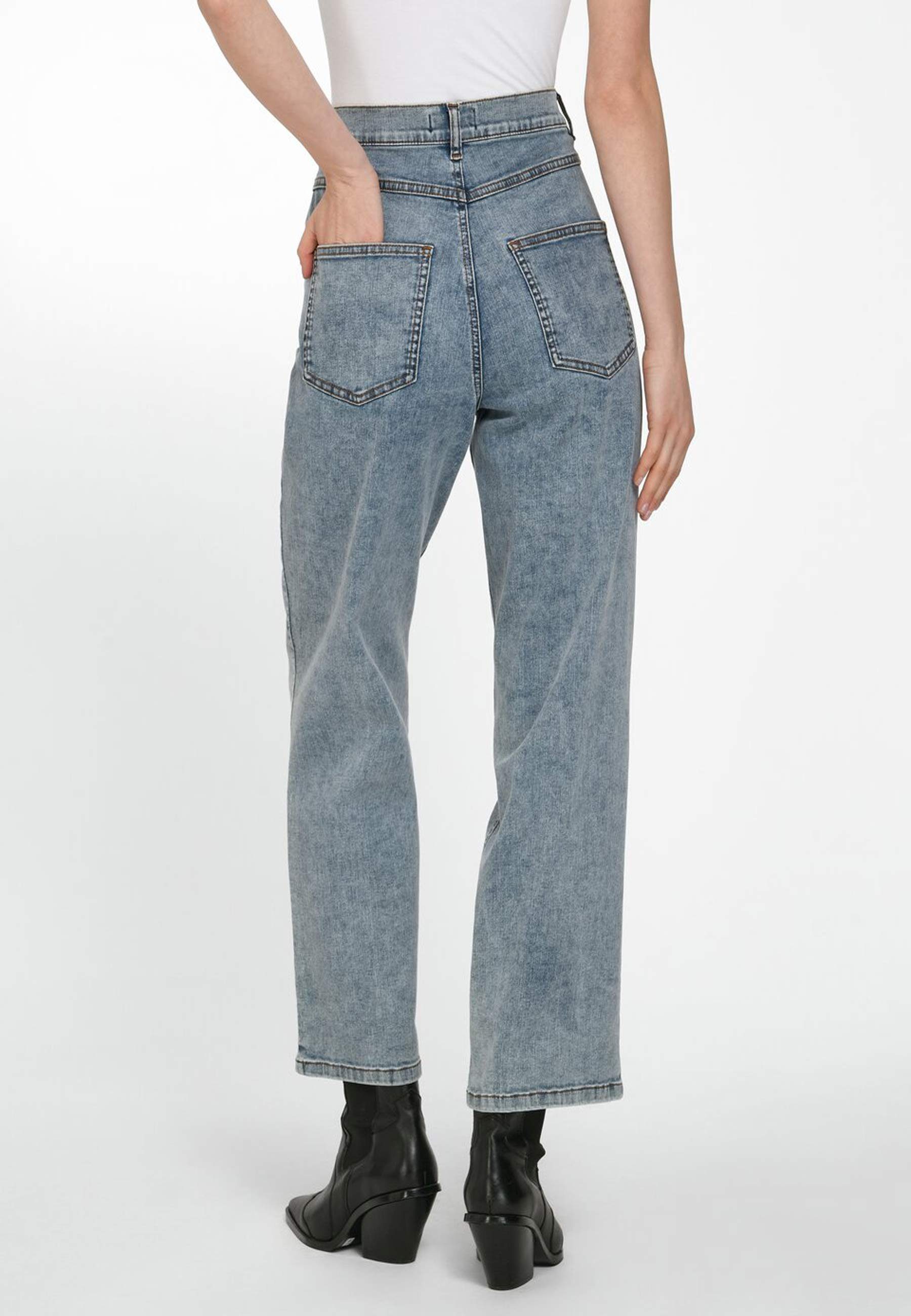 Cotton Design 5-Pocket-Jeans hellblau mit WALL modernem London