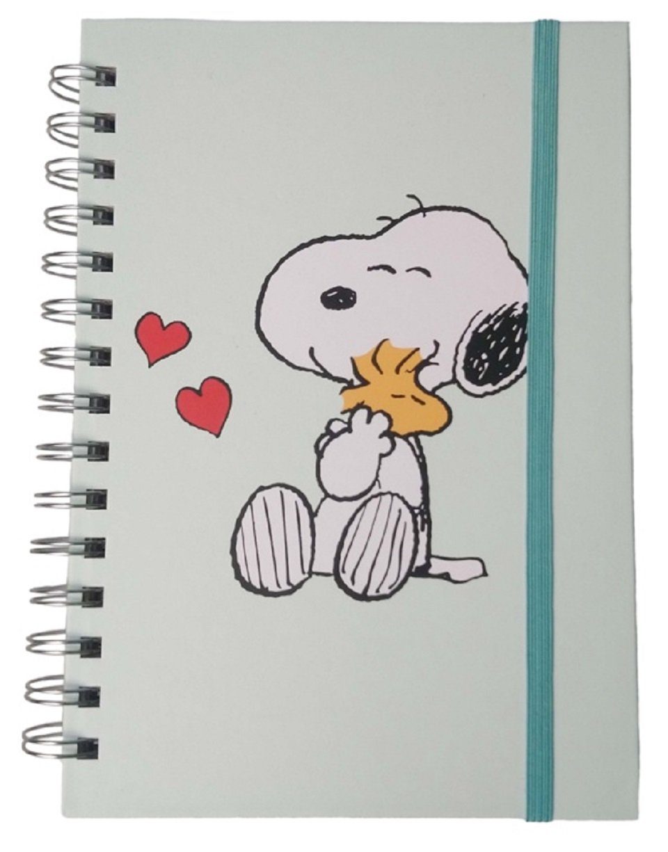 Capelli New York im blau Snoopy-Design Notizbuch Notizbuch
