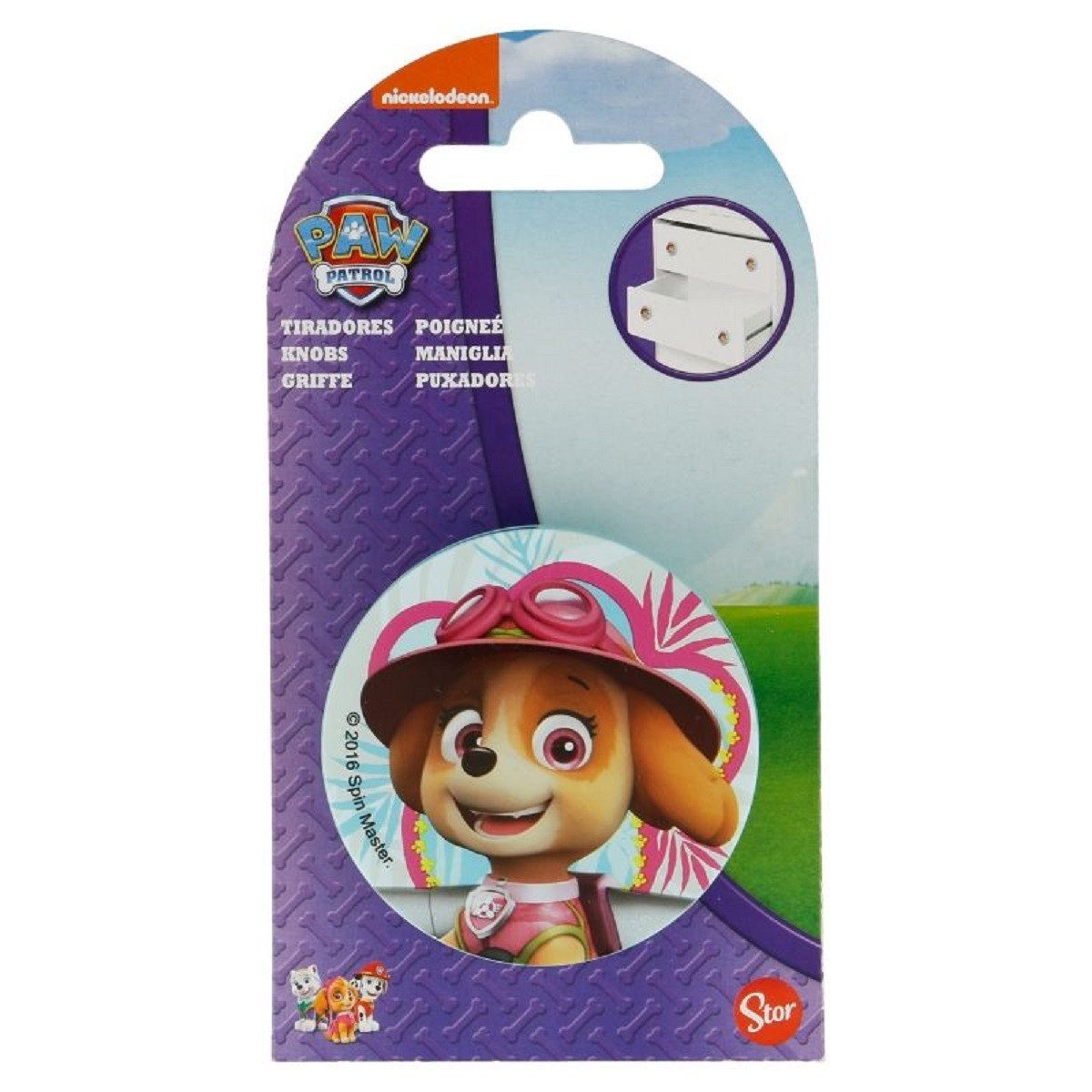 PAW PATROL Мебліgriff Kinderzimmer Schrankknauf – Niedlicher Мебліgriff