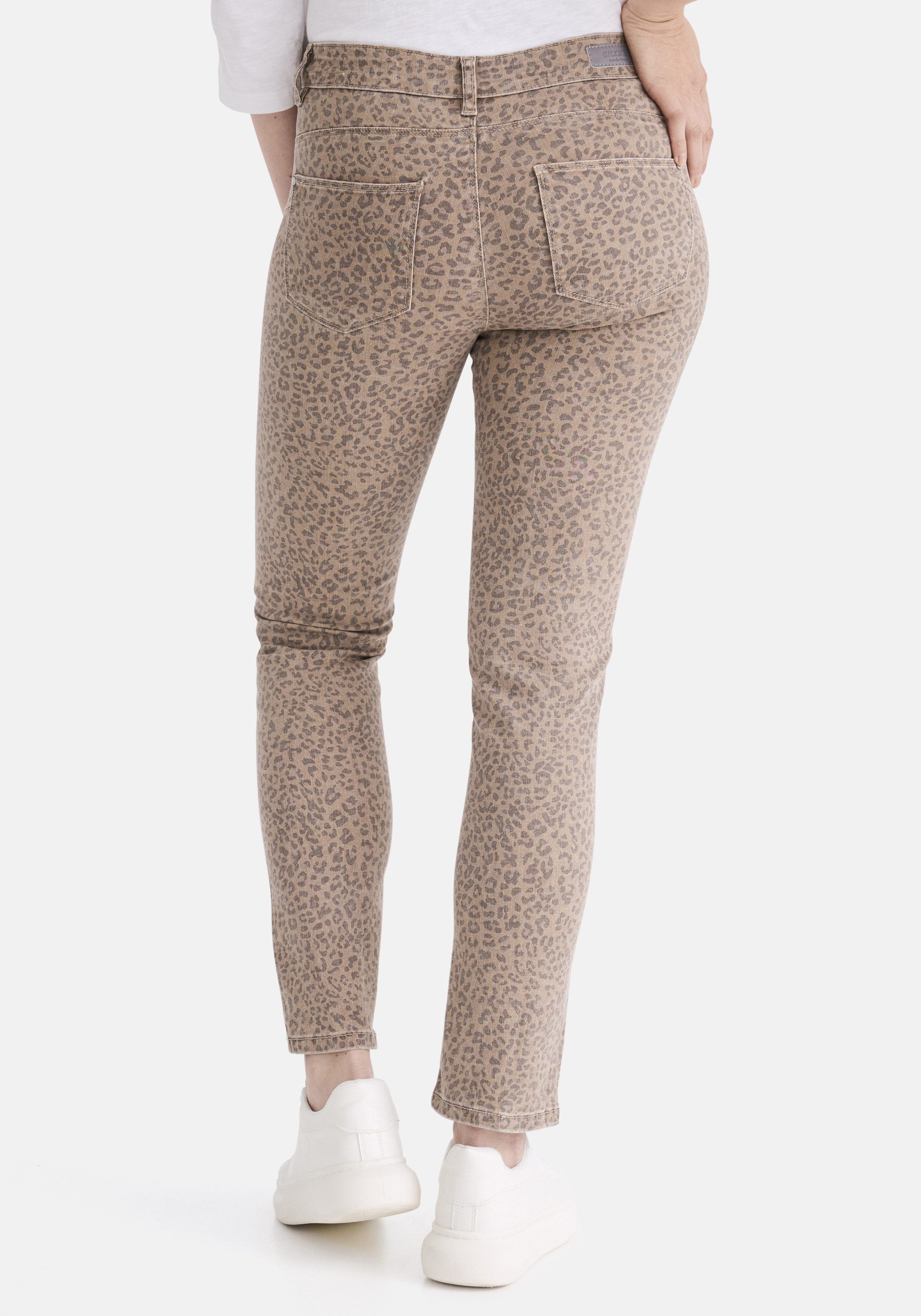 STOOKER WOMEN 5-Pocket-Jeans Milano Denim Magic Shape Fit Jeans Casual Clean Wash Denim Jeans Magic Shape Effekt für Damen