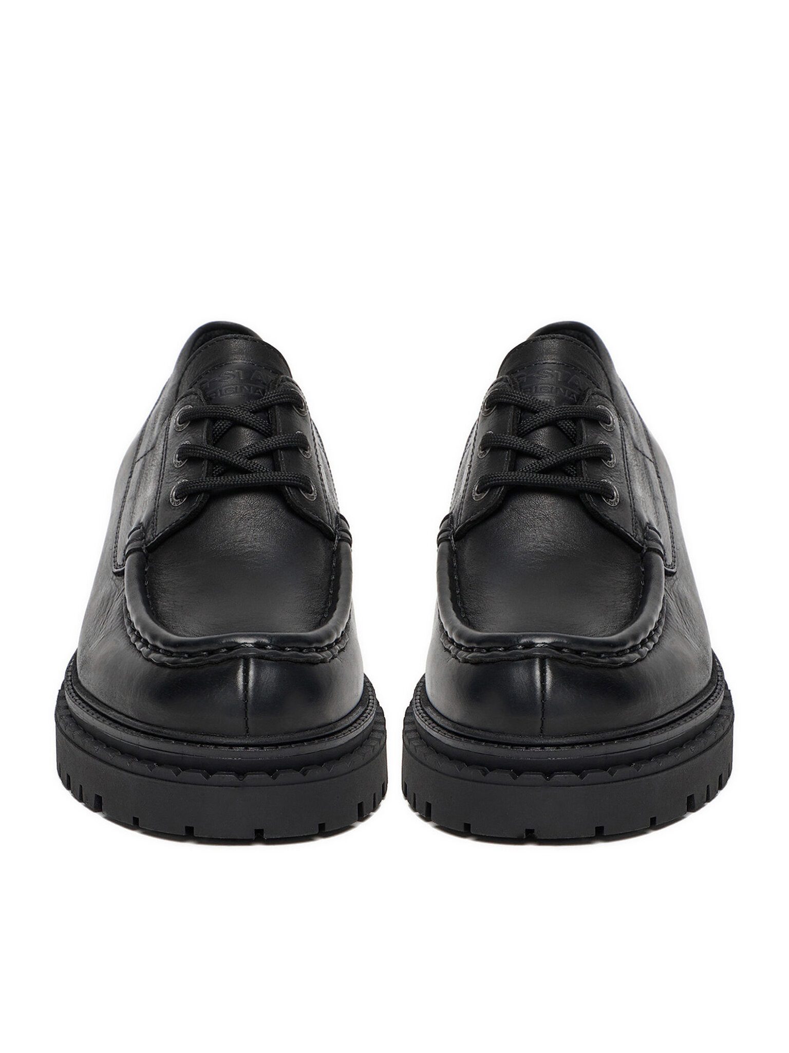 G-STAR Star Raw Damen Halbschuhe G-STAR RAW-EO-MELEK-25FW28 Schwarz Schwarz Bootsschuh – Bild 3 von 4