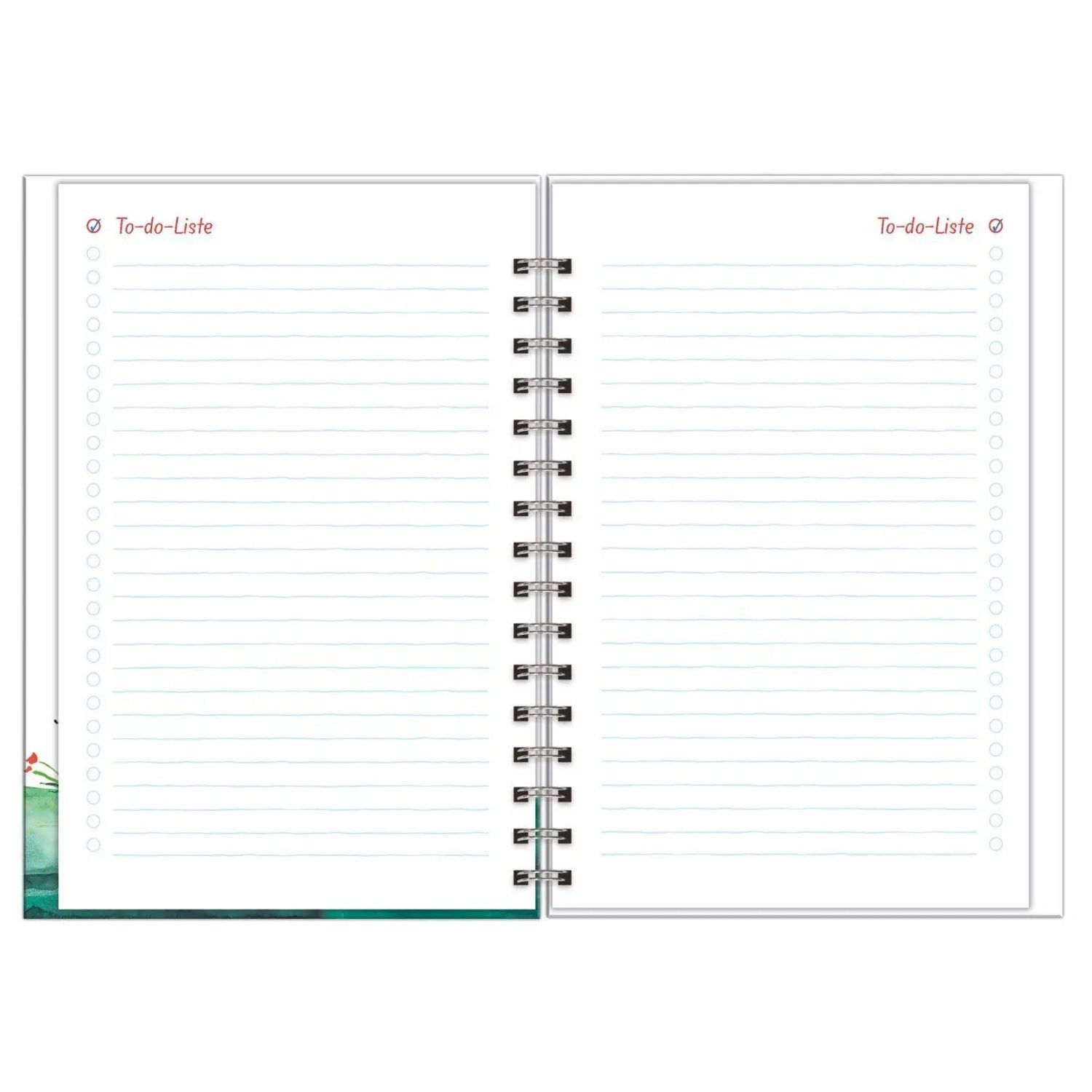 HEYE Familienkalender Helme Heine: Familienplaner-Buch A5 2027