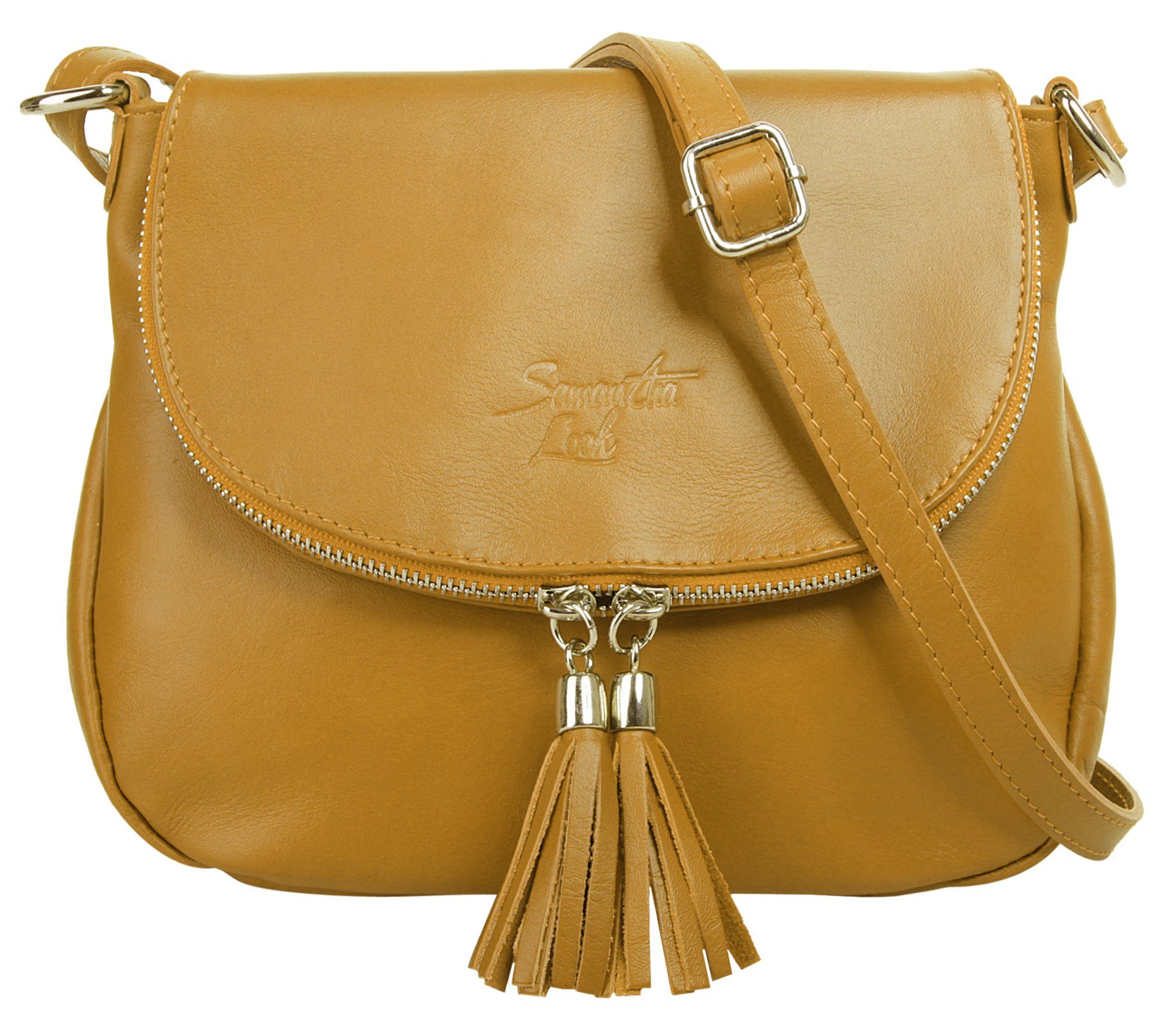 Samantha Look Umhängetasche, echt Leder, Made günstig online kaufen