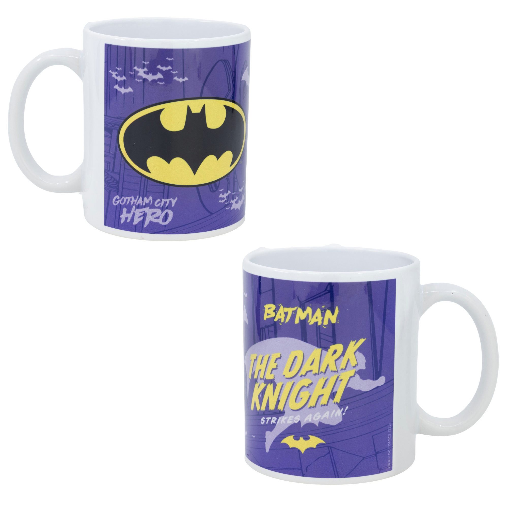 DC Comics Tasse DC Comics Batman Keramik Kaffeetasse Teetasse 325 ml, 1-tlg., Keramik