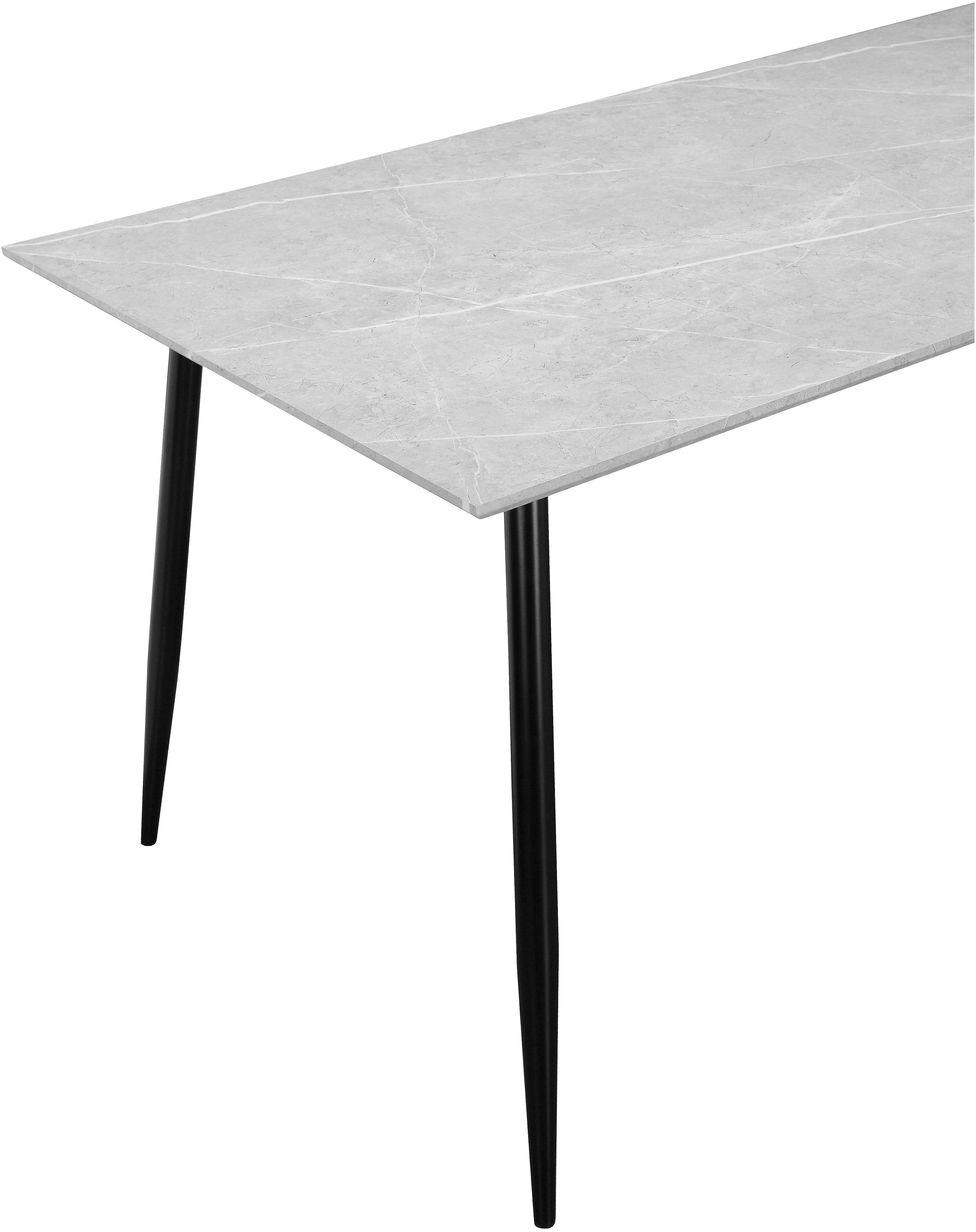 Leonique Esstisch Eadwine, Topseller! (1-St., OTTOs Choice), Gestell aus Metall, verschiedene Größen und Farben, Tisch, Küchentisch
