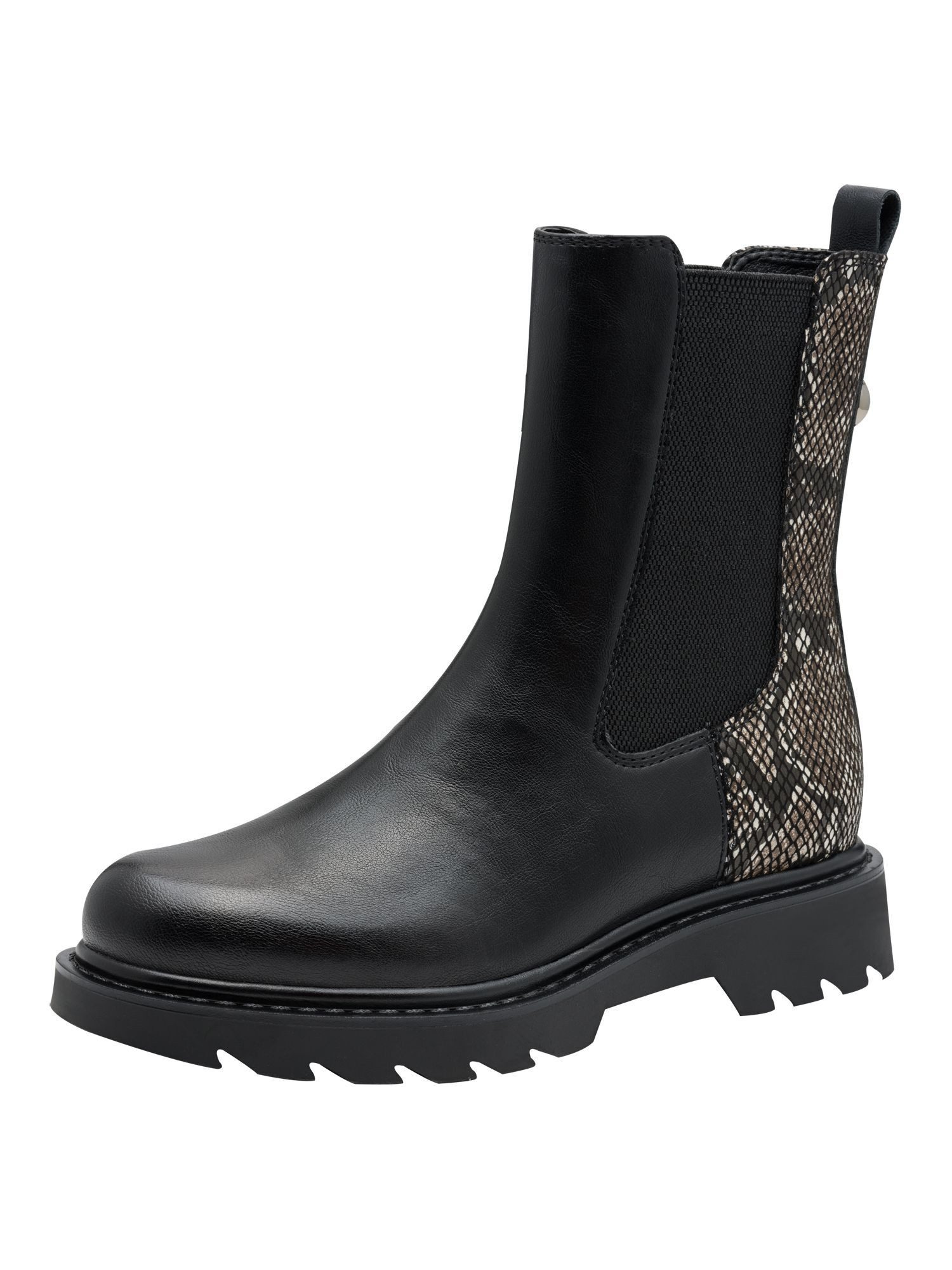 TOUCH-IT mit Elastik kein Absatz 1-25411-45 Chelseaboots