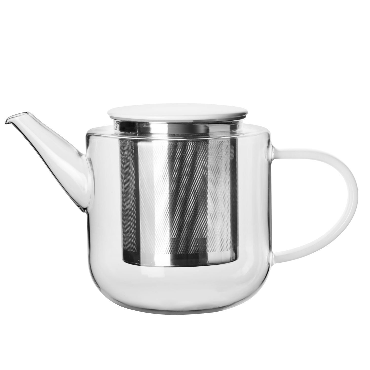 ASA SELECTION Teekanne Coppa Weiß 1100 ml, 1,1 l