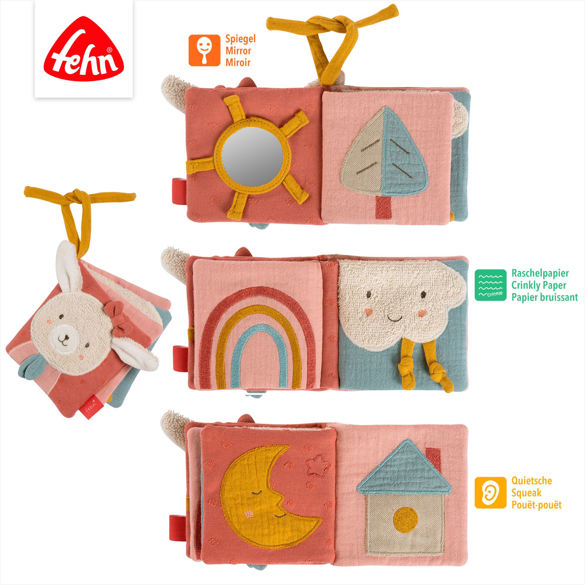 Fehn Stoffbuch Hase