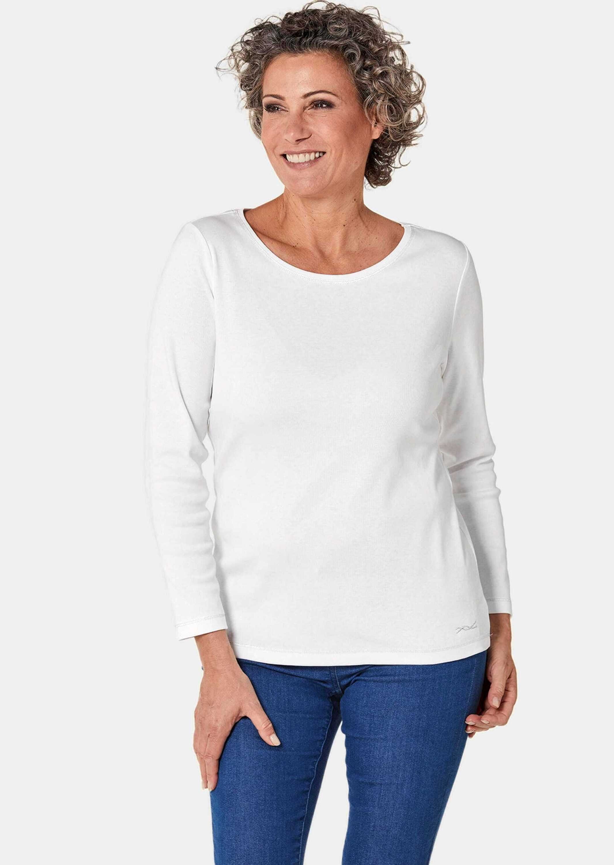 T-Shirt Kurzgröße: Basic T-Shirt aus reiner Baumwolle