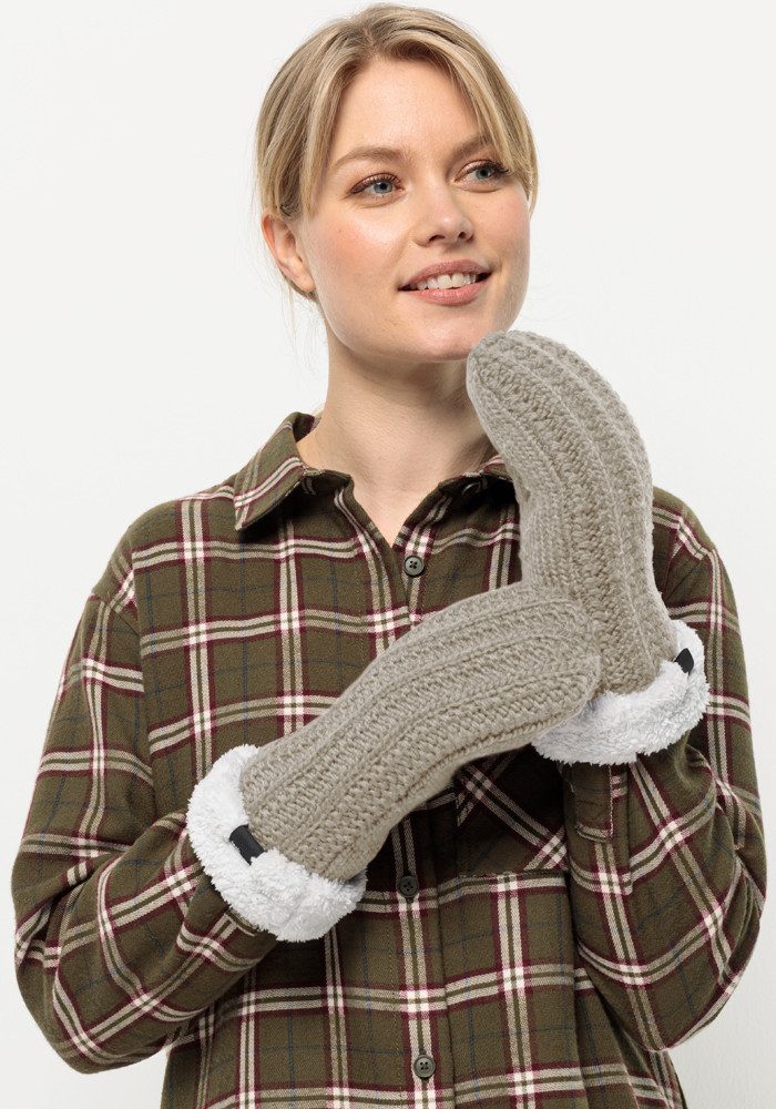 Jack Wolfskin Fäustlinge HIGHLOFT KNIT MITTEN W günstig online kaufen