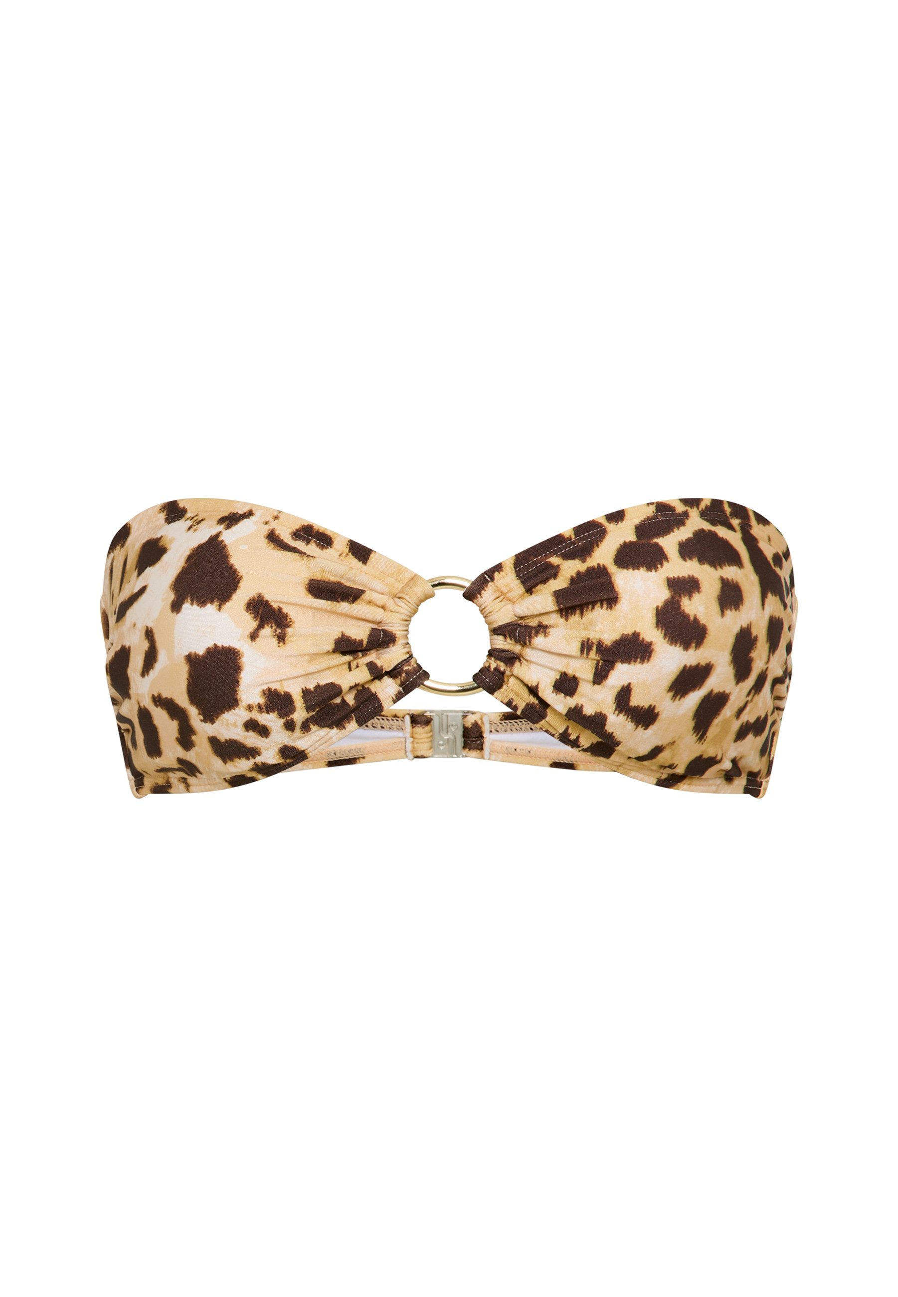 LSCN by LASCANA Bandeau-Bikini-Top Jojo, mit modernem Animalprint – Bild 2 von 5