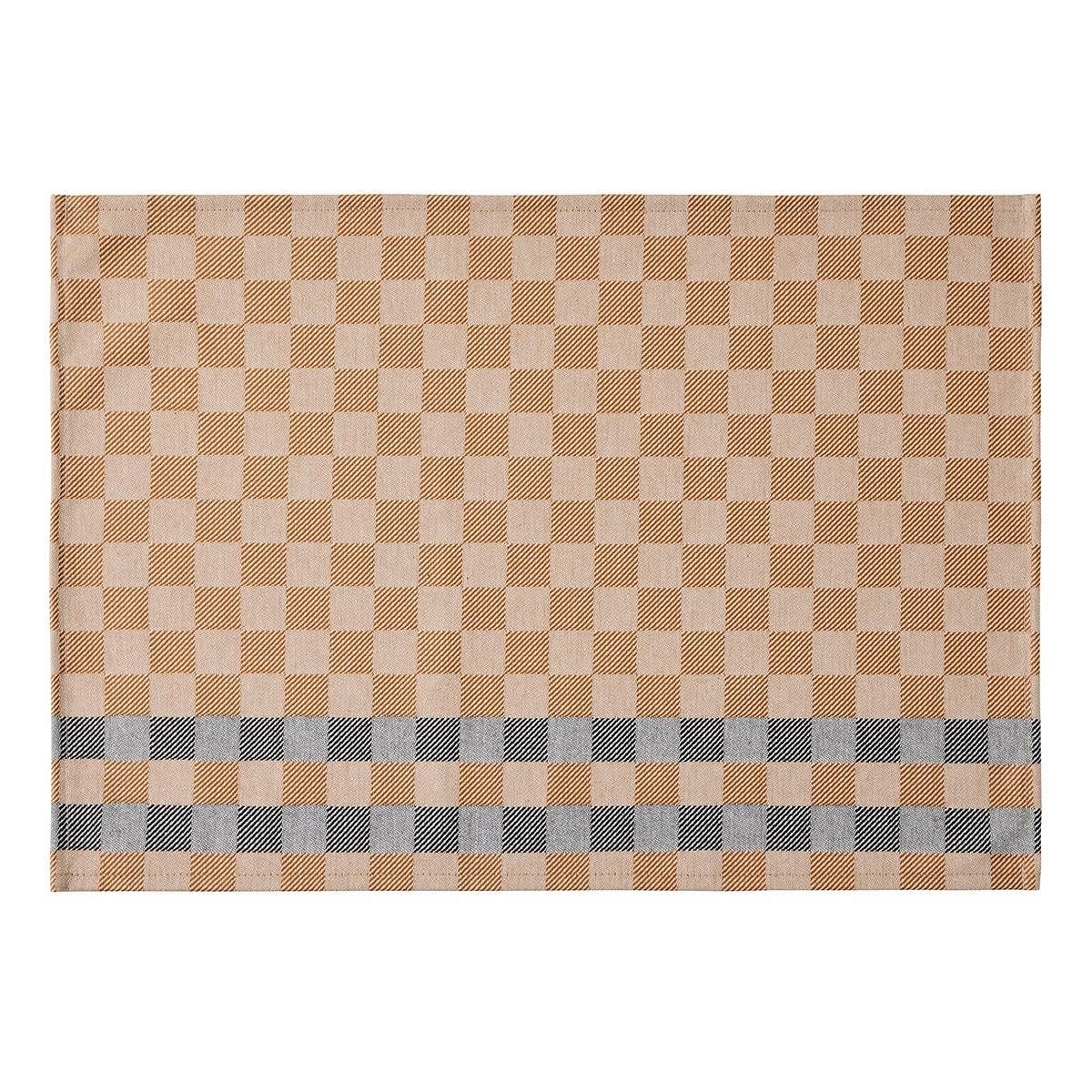 Le Jacquard Francais Platzset Beschichtete Tischsets (2x Set) Champêtre Damier 36x50 cm, (Set, 2-St), beschichtet