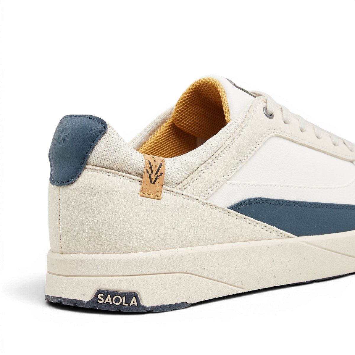 SAOLA Quito weiss/cream/navy Herren Sneaker
