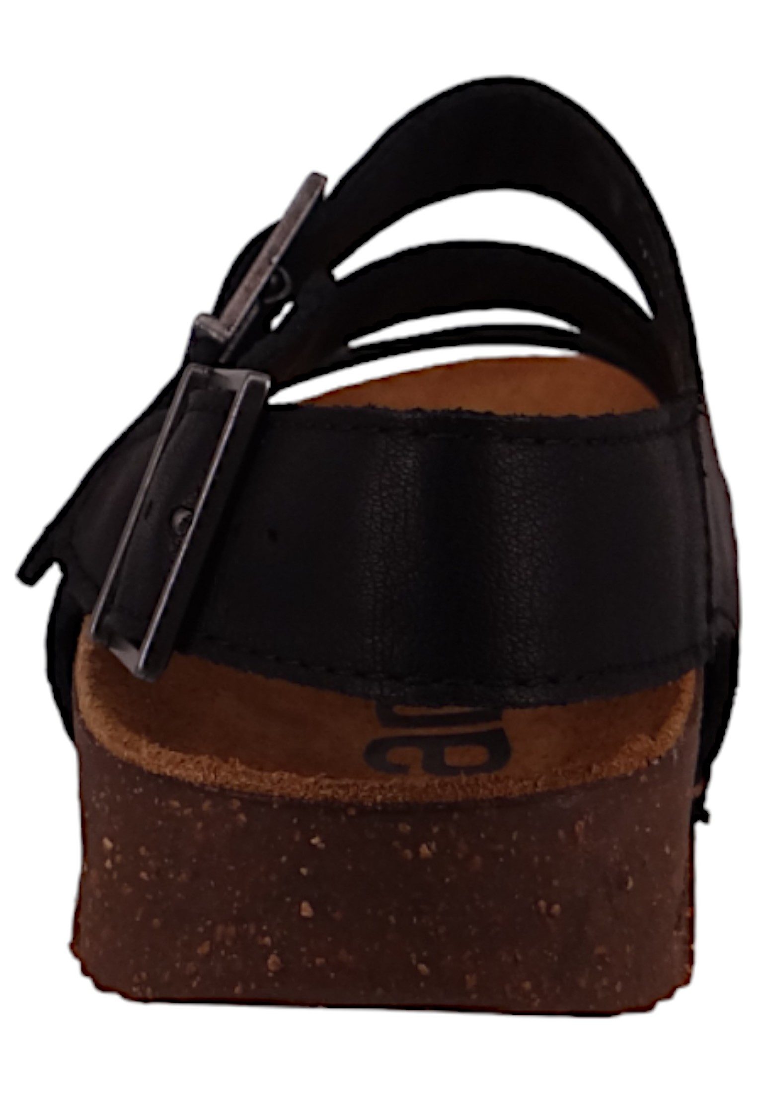 Art 0999 I Breathe Black Sandale