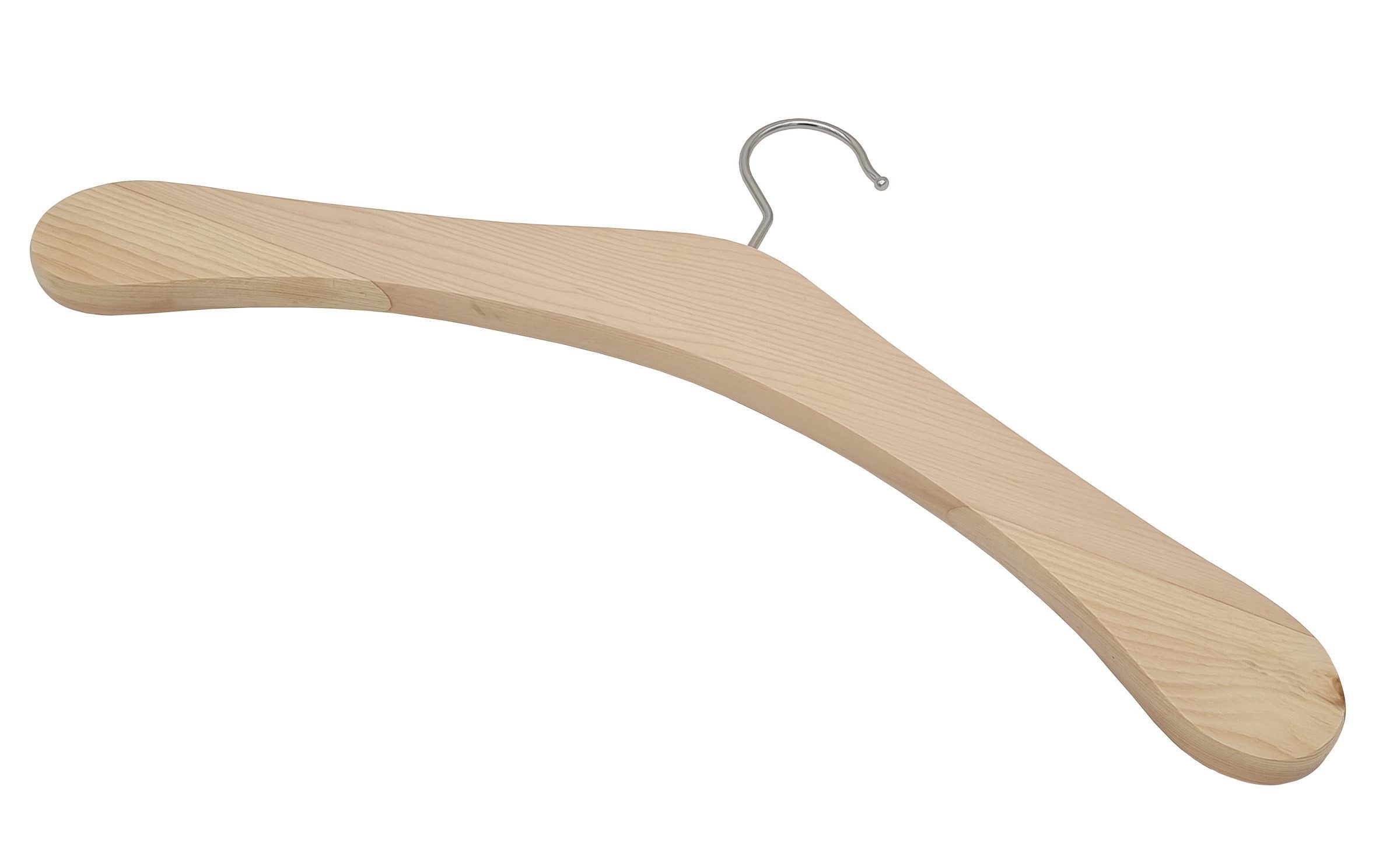 ERST-HOLZ Kleiderbügel Zirben Kleiderbügel für Kleiderschrank, günstig online kaufen