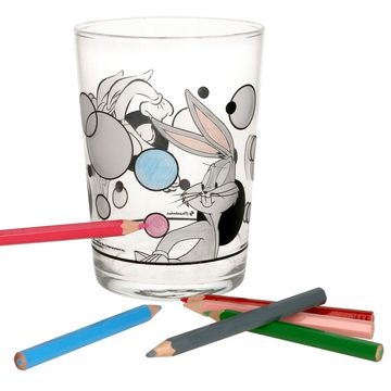 MamboCat Glas 6er Set Bugs Bunny Glas zum Anmalen 350ml - 0168440, Glas