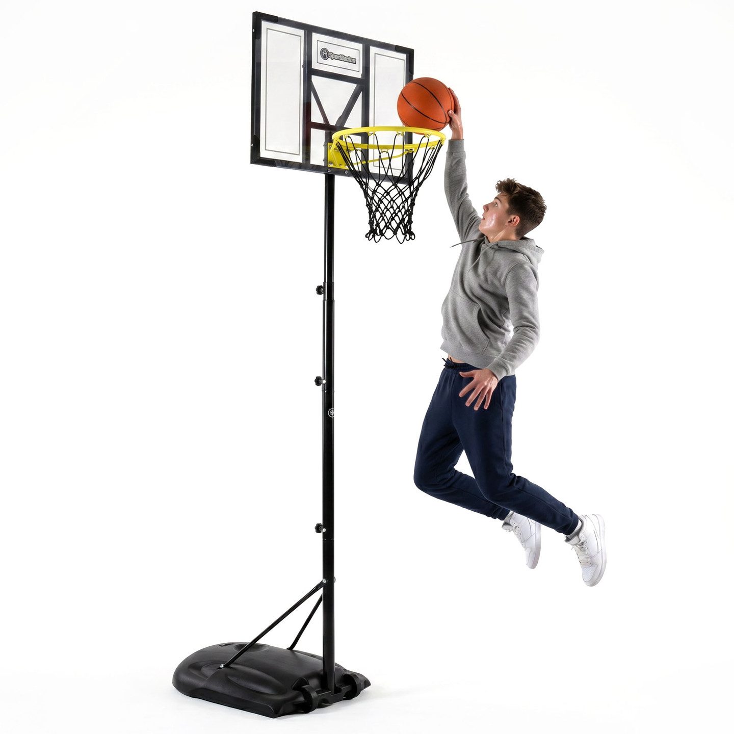 Basketballständer HyperMotion Basketballkorb höhenverstellbar 160–260 cm
