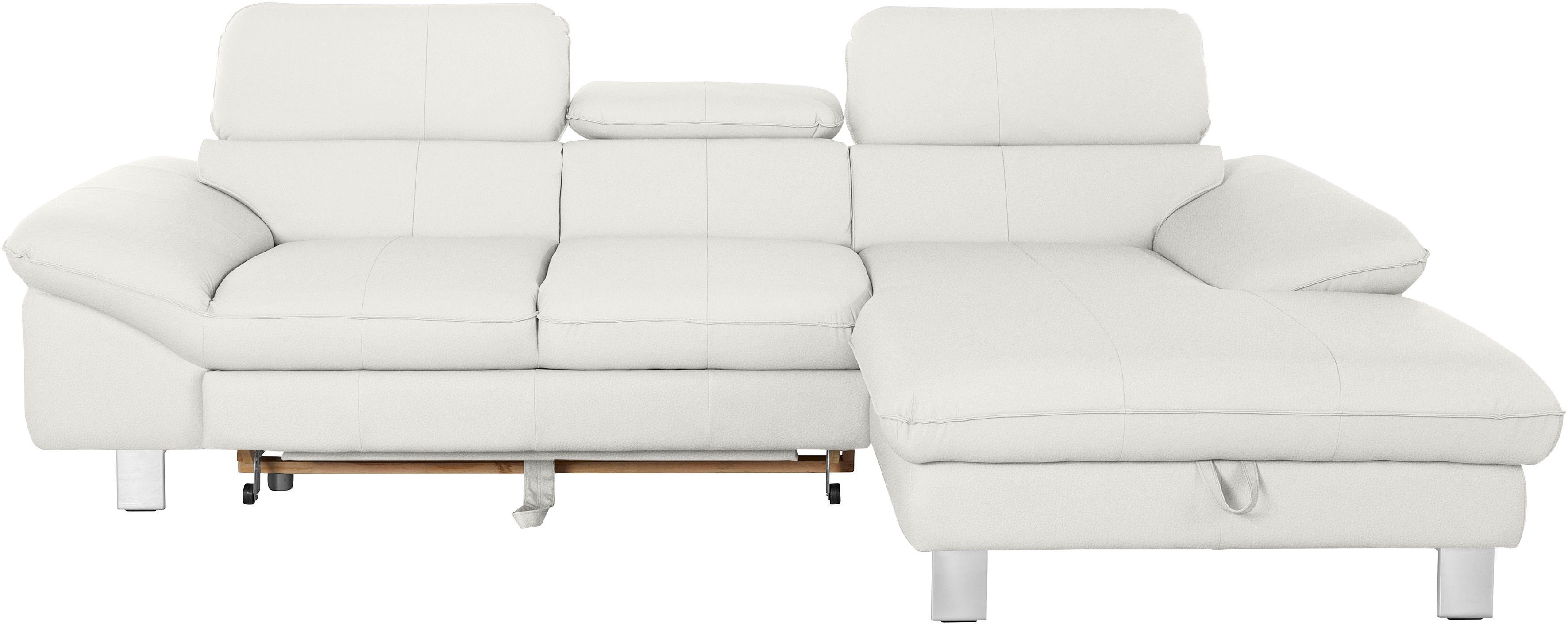 COTTA Ecksofa Driver L-Form, mit Kopfteilverstellung, günstig online kaufen