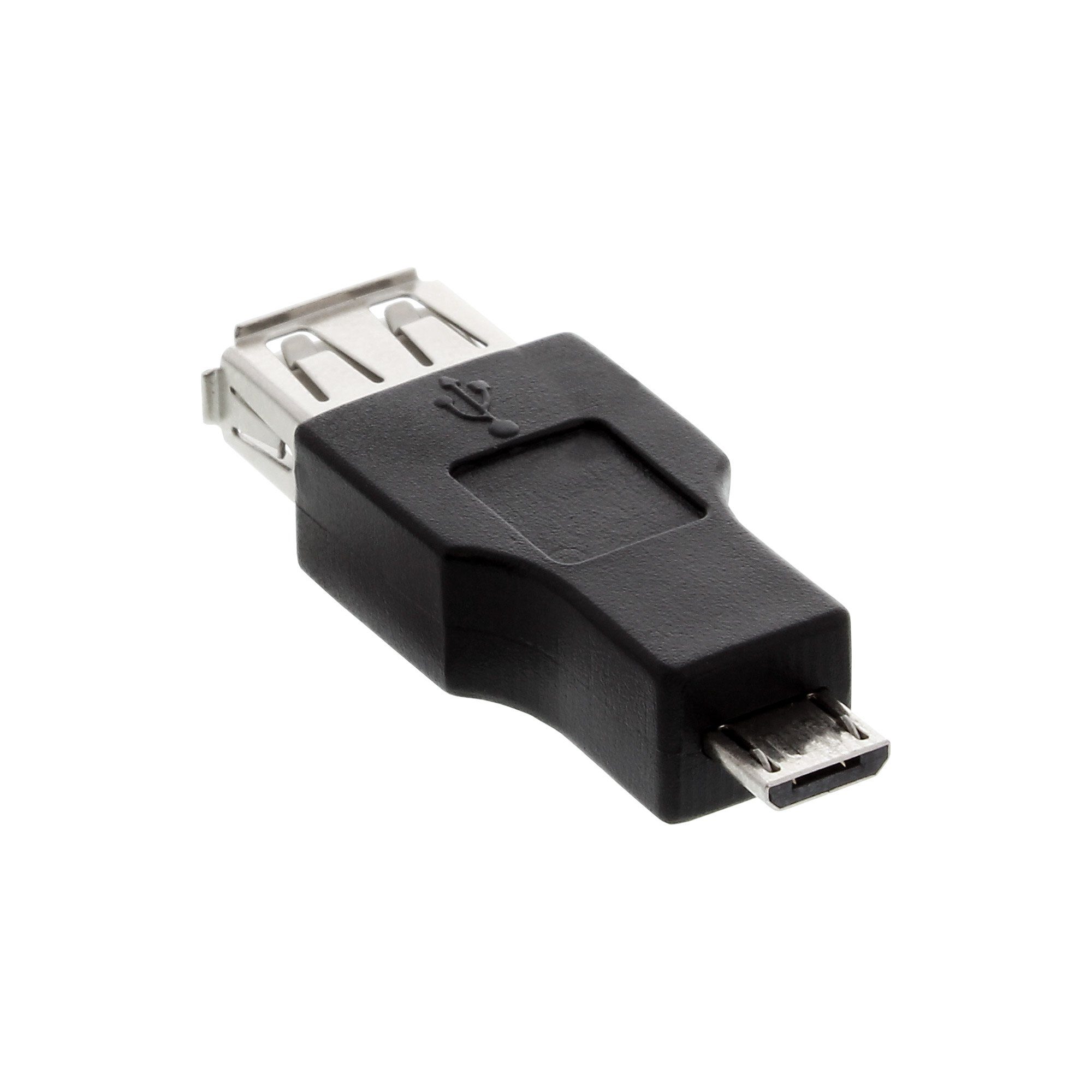 InLine® Micro-USB OTG Adapter, Micro-B Stecker an USB A Buchse USB-Adapter
