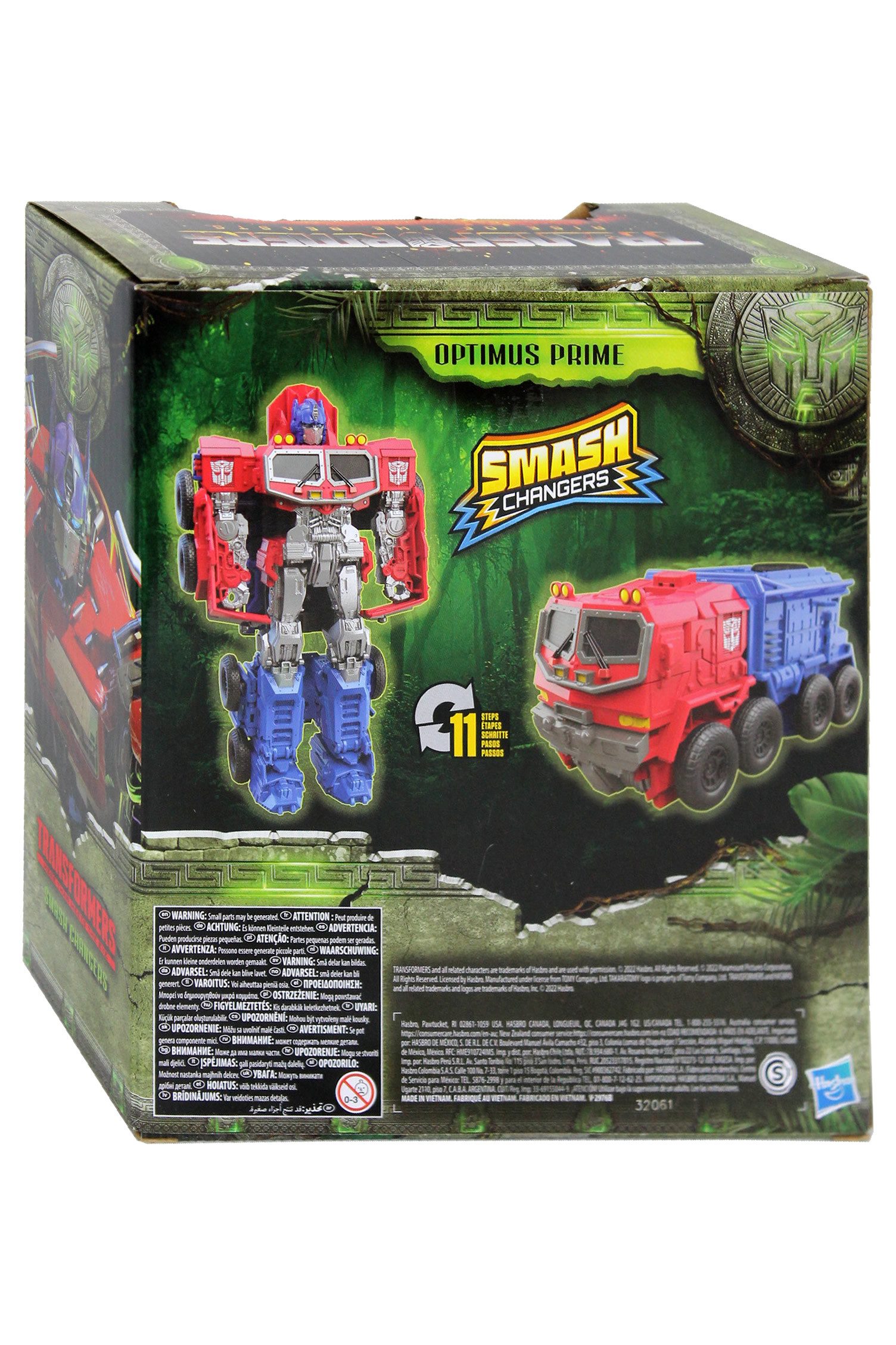 Hasbro Actionfigur Transformers: Aufstieg der Bestien, Smash Changer Figur Optimus Prime