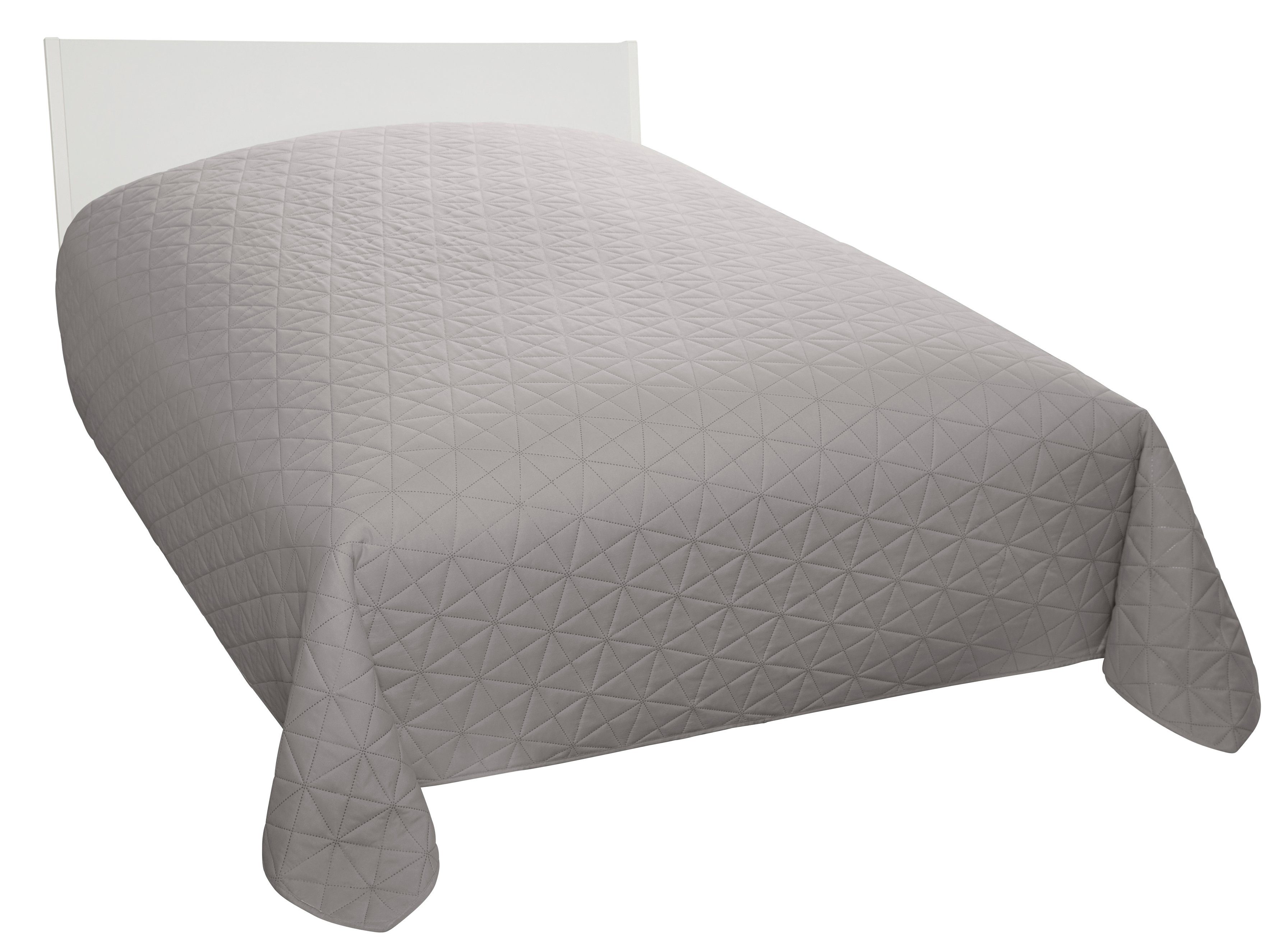 OTTO home Tagesdecke Tesso, unifarben mit grafischem Muster