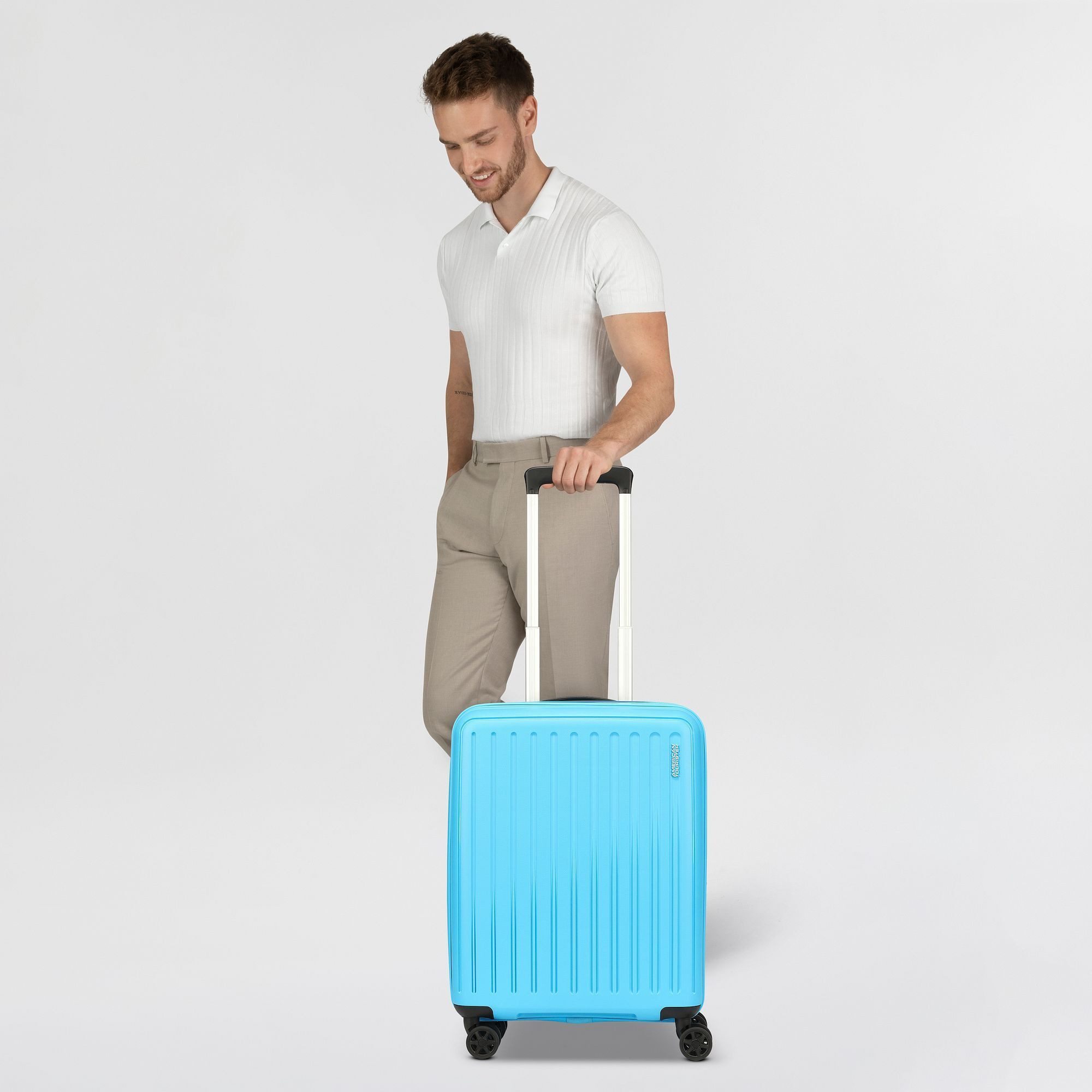 American Tourister® Handgepäck-Trolley Rejoy, 4 Rollen, Polypropylen