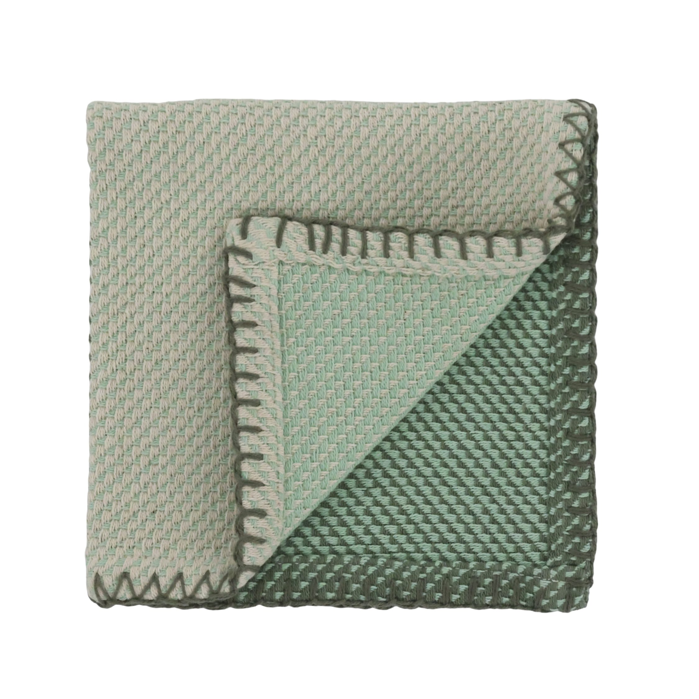 Chic Antique Topflappen Chic Antique Aix Spültuch Verte & Olive jacquardgewebt