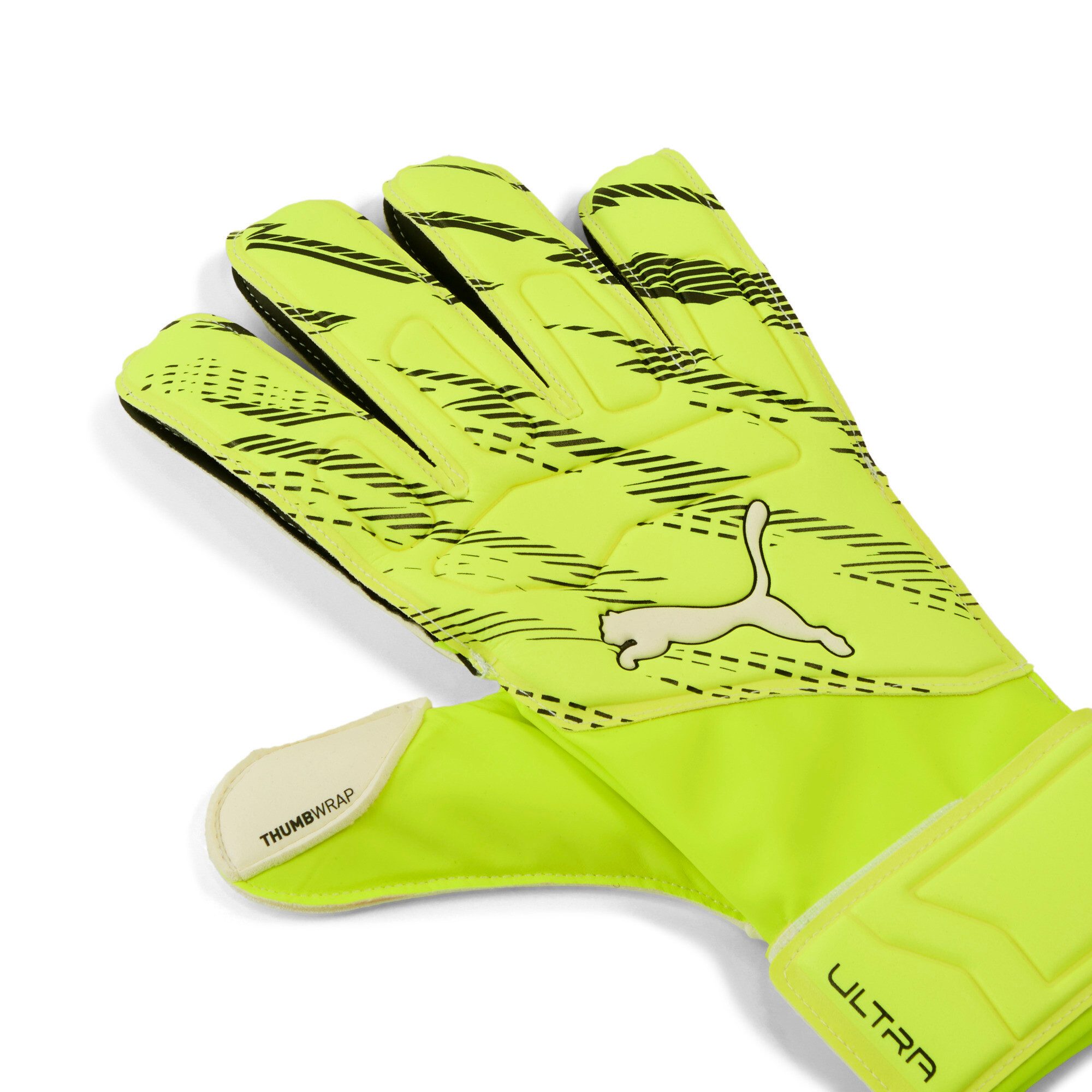 PUMA Torwarthandschuhe ULTRA MATCH RC für Erwachsene, mit Multi-Grip-Latexhandflächen, mit Daumenwickel