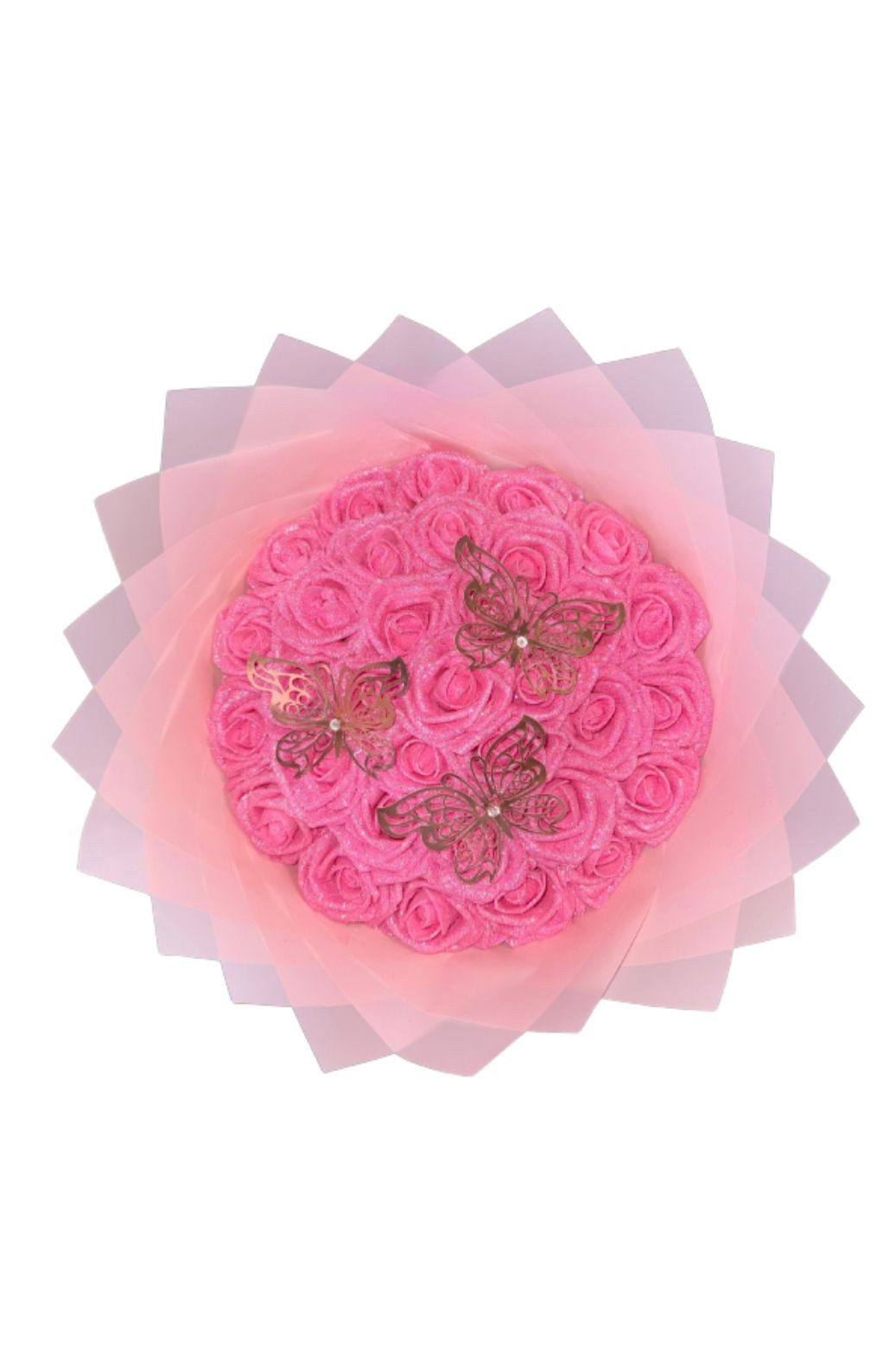 Kunstblumenstrauß Blumenstrauß / Rosen / Bouquets / Blumen / Künstliche Blume, M-Diamant
