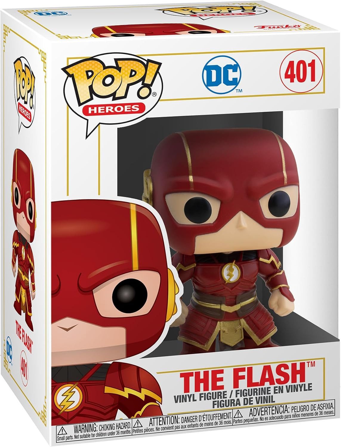 Funko Actionfigur DC Imperial Palace POP! Heroes Vinyl Figur The Flash 9 cm, (1-tlg), Sammelfigur