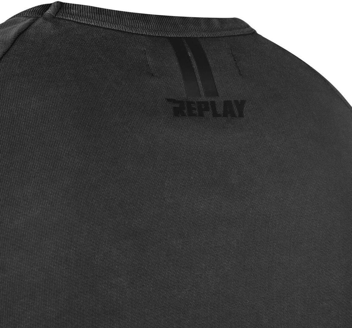 Black Sweater Replay Classic Longpullover