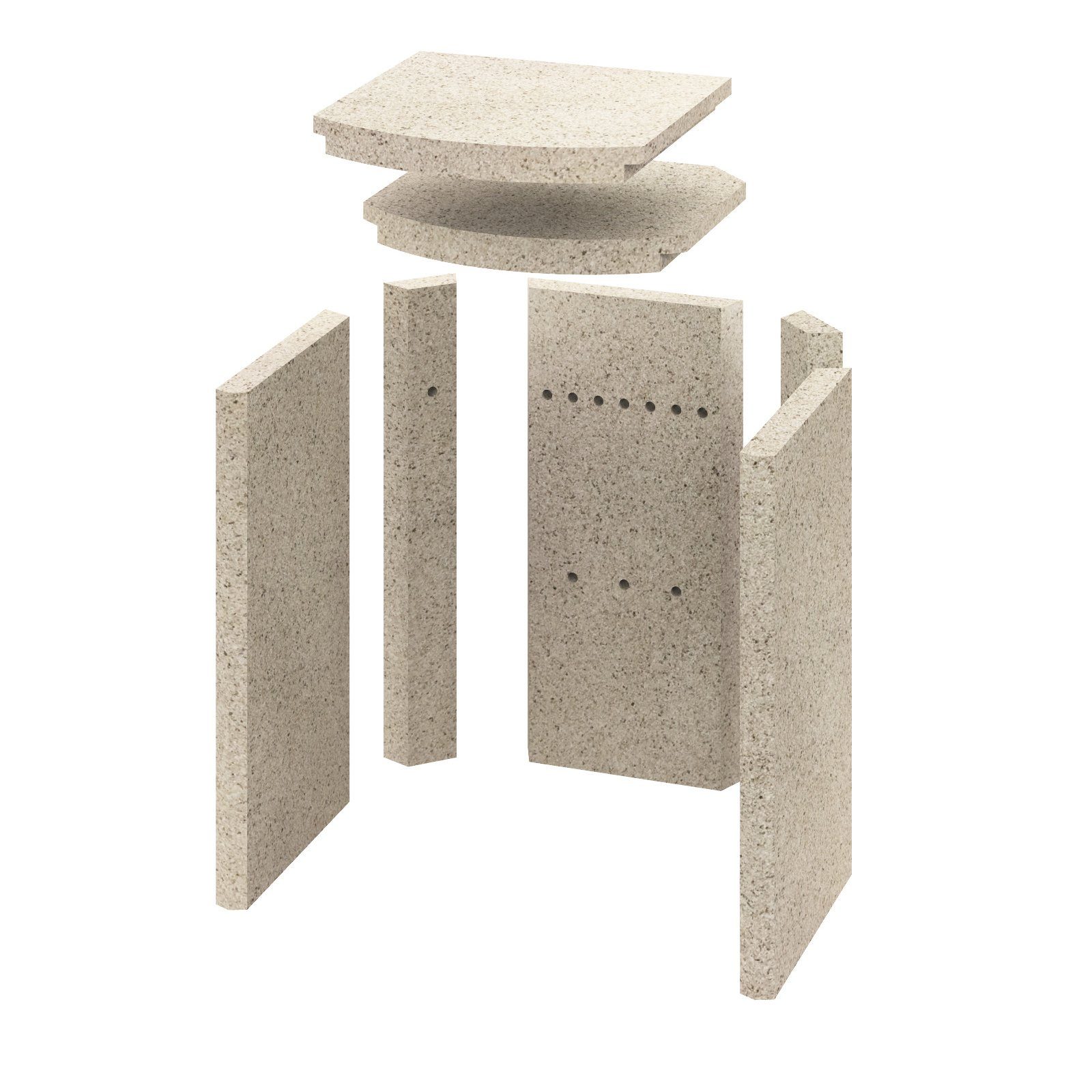 Thermia Kaminofen-Erweiterungssegmet Thermia Kaminofen München Ersatzteile günstig online kaufen