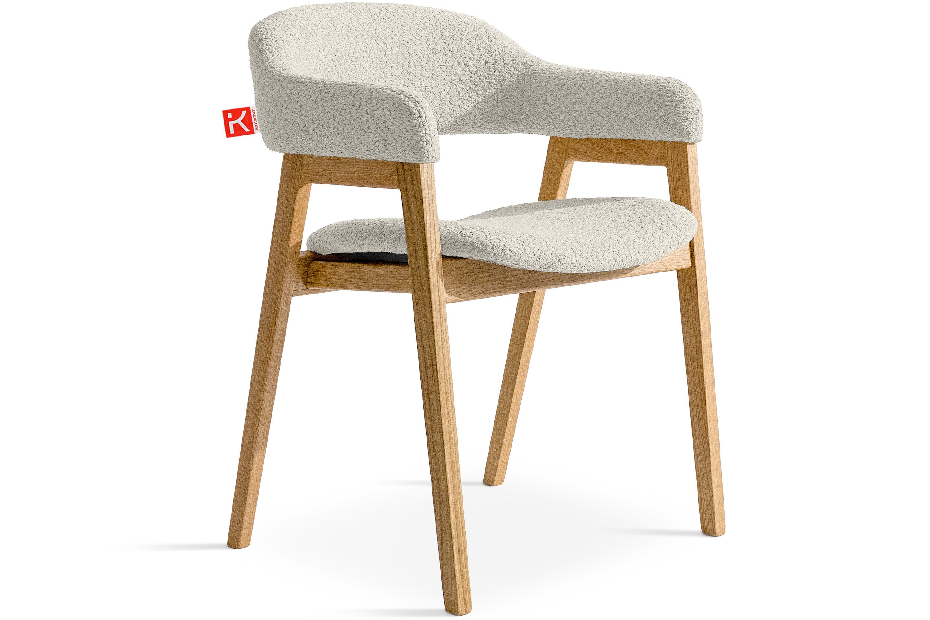 Polsterstuhl Esszimmerstuhl CAVI Loungesessel, Premiumqualität aus EU
