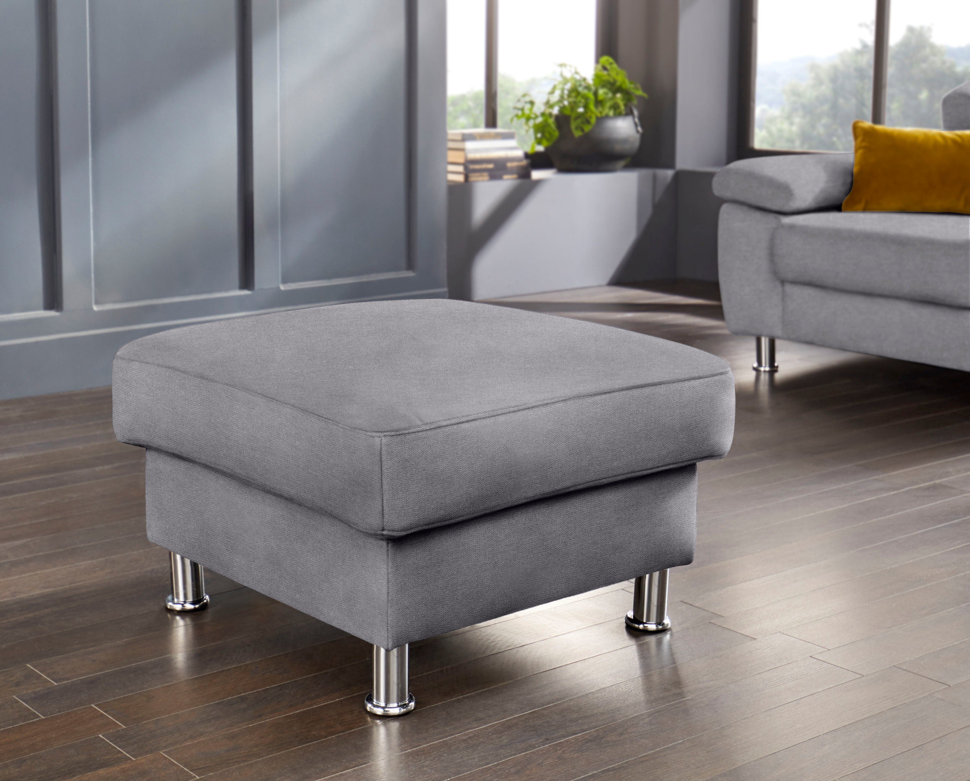 Mr. Couch Polsterhocker »Lasse-Luxus« (1 St), (Belastbarkeit bis 140  kg/Sitz) und wahlweise mit Aqua Clean Stoff