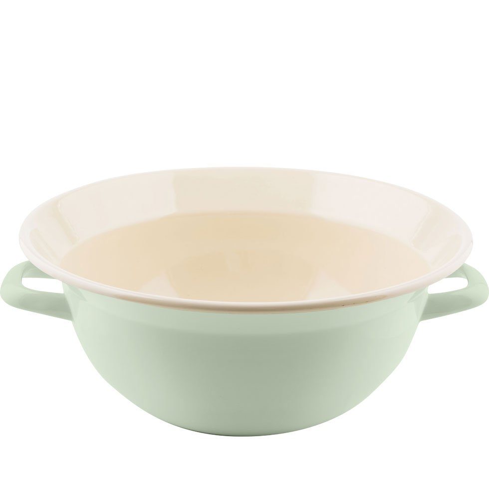 Riess Rührschüssel Classic Pastell, Emaille, 36 cm / 9,0 L