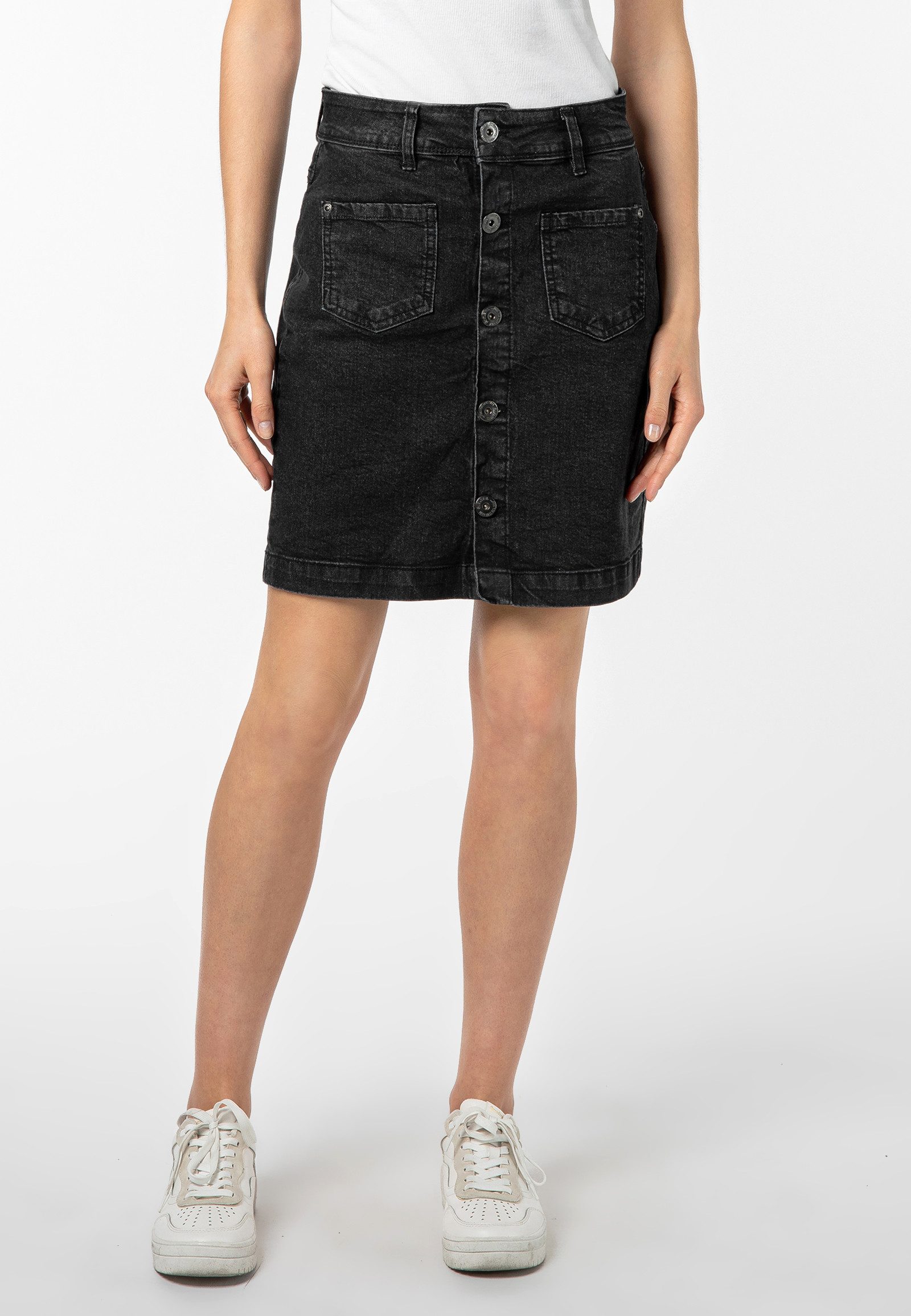 SUBLEVEL Jeansrock used Look, mit Knopfverschluss günstig online kaufen