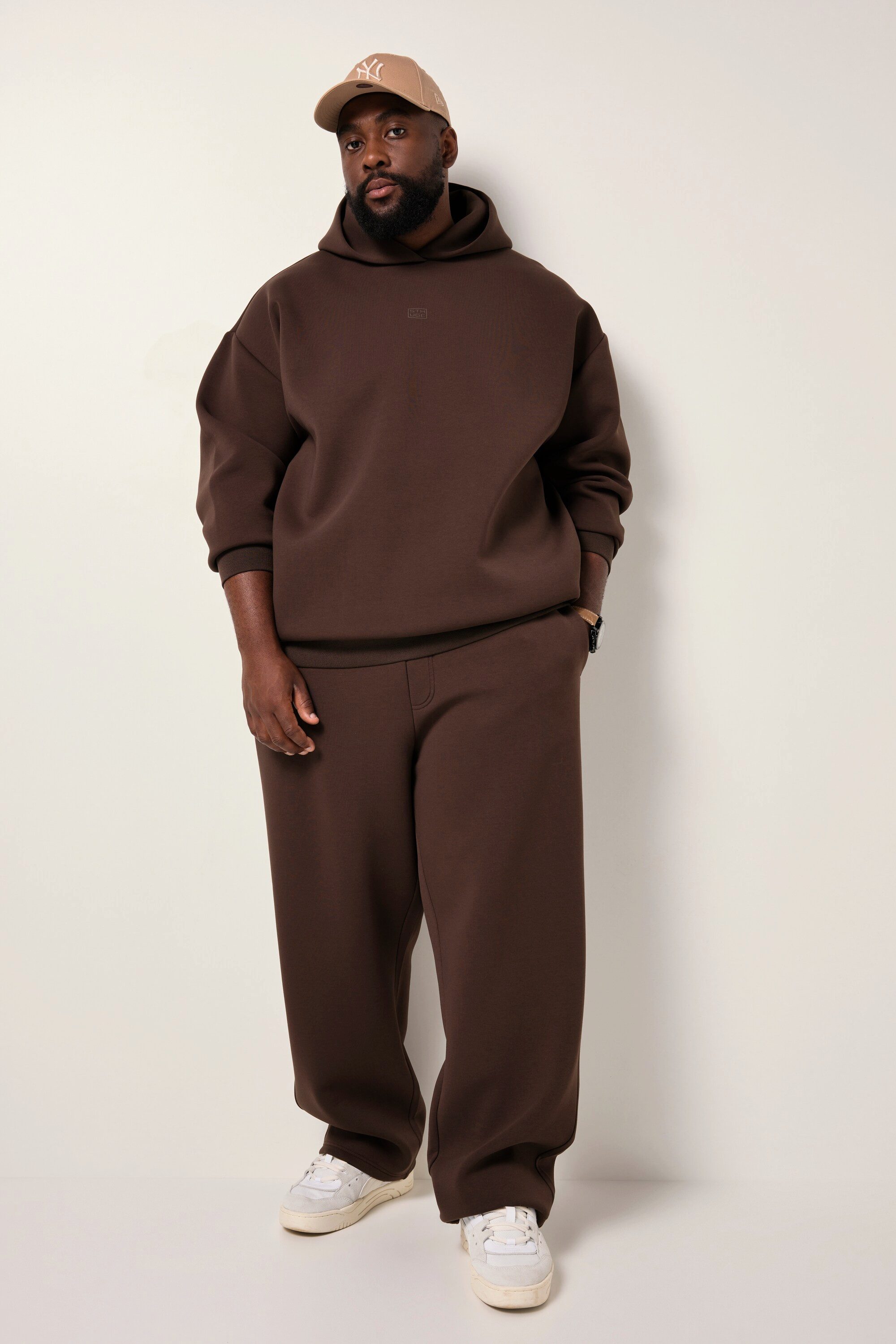 STHUGE Sweathose Sweathose Baggy Fit Elastikbund