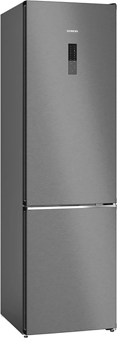SIEMENS Kühl-/Gefrierkombination KG39NAXCF, 203 cm hoch, 60 cm breit, Home  Connect – Steuern Sie Ihren intelligenten Kühlschrank von überall aus.