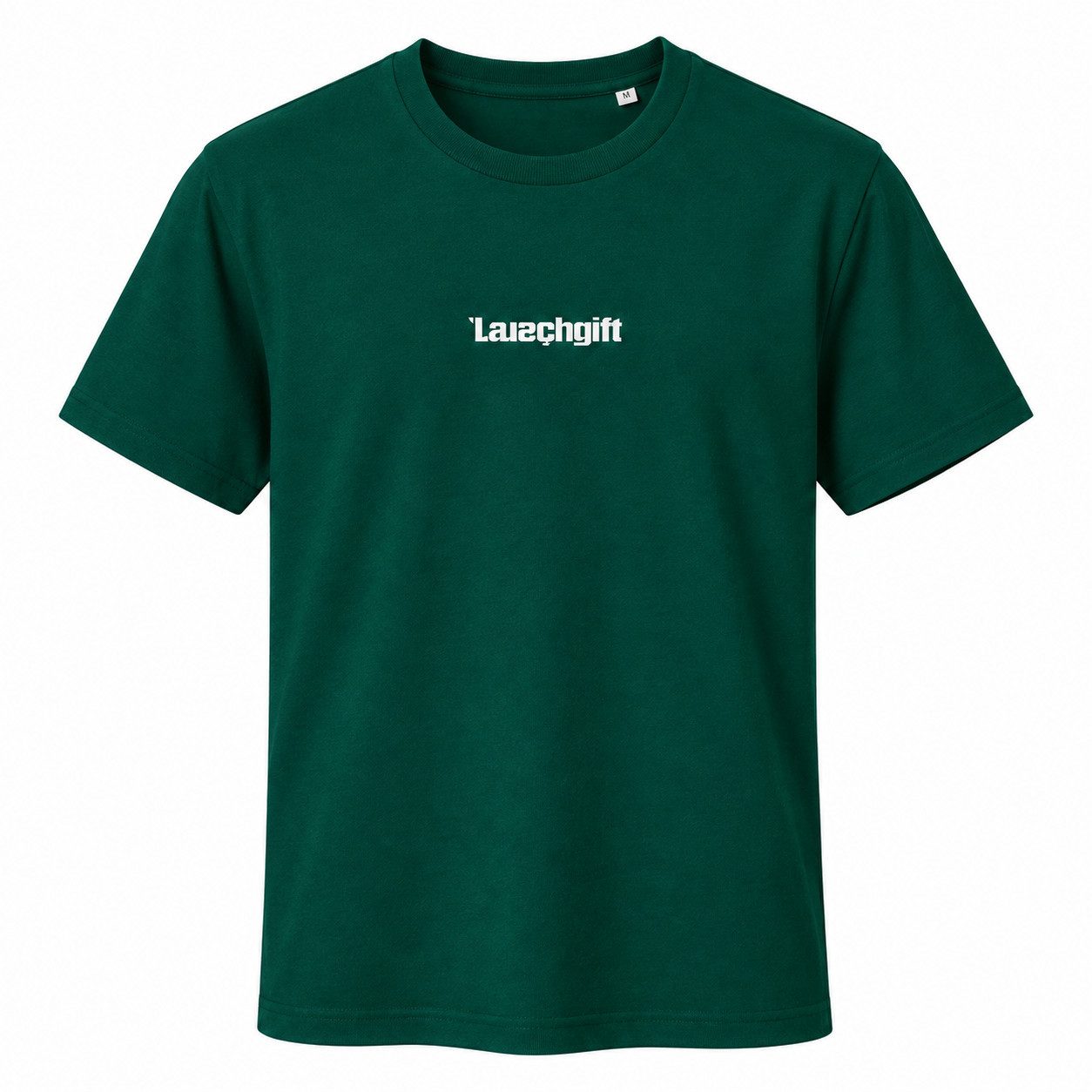 DIE FANTASTISCHEN VIER Kurzarmshirt Lauschgift T-Shirt Unisex grün mit Stick Größe M