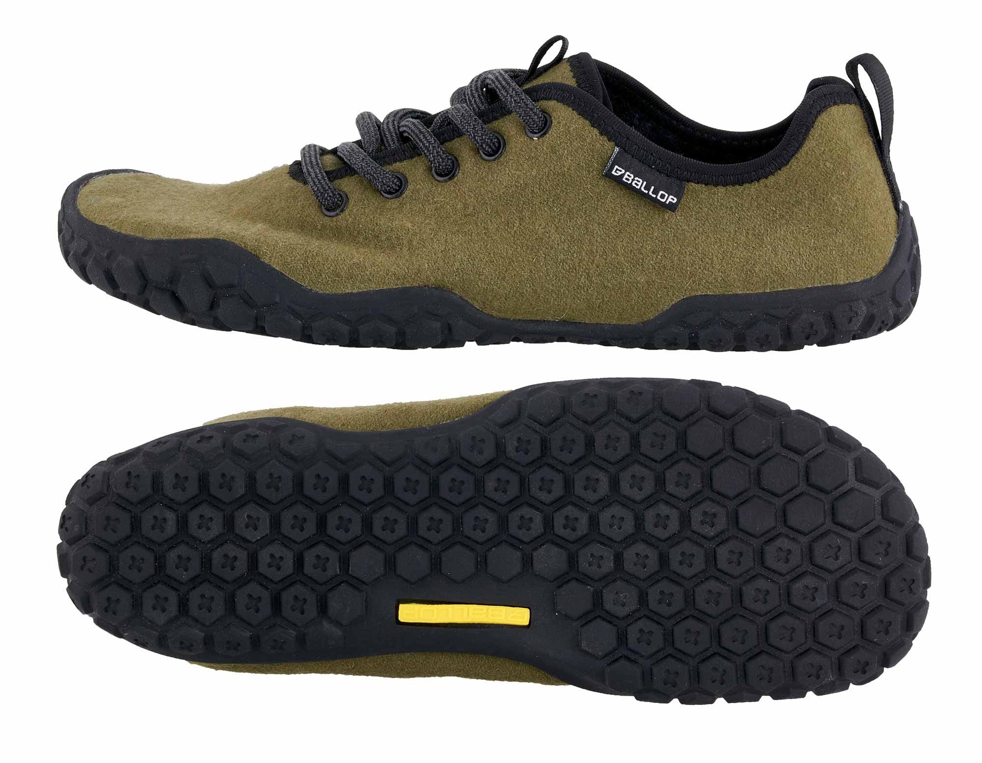 Ballop Corso olive Barfußschuh