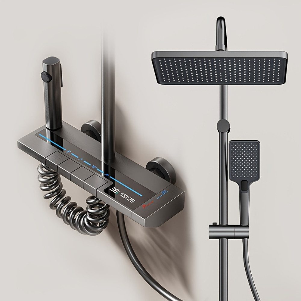 BVSOIVIA Duschsystem mit Regendusche und Waschbeckendusche, 1 Strahlart(en) günstig online kaufen