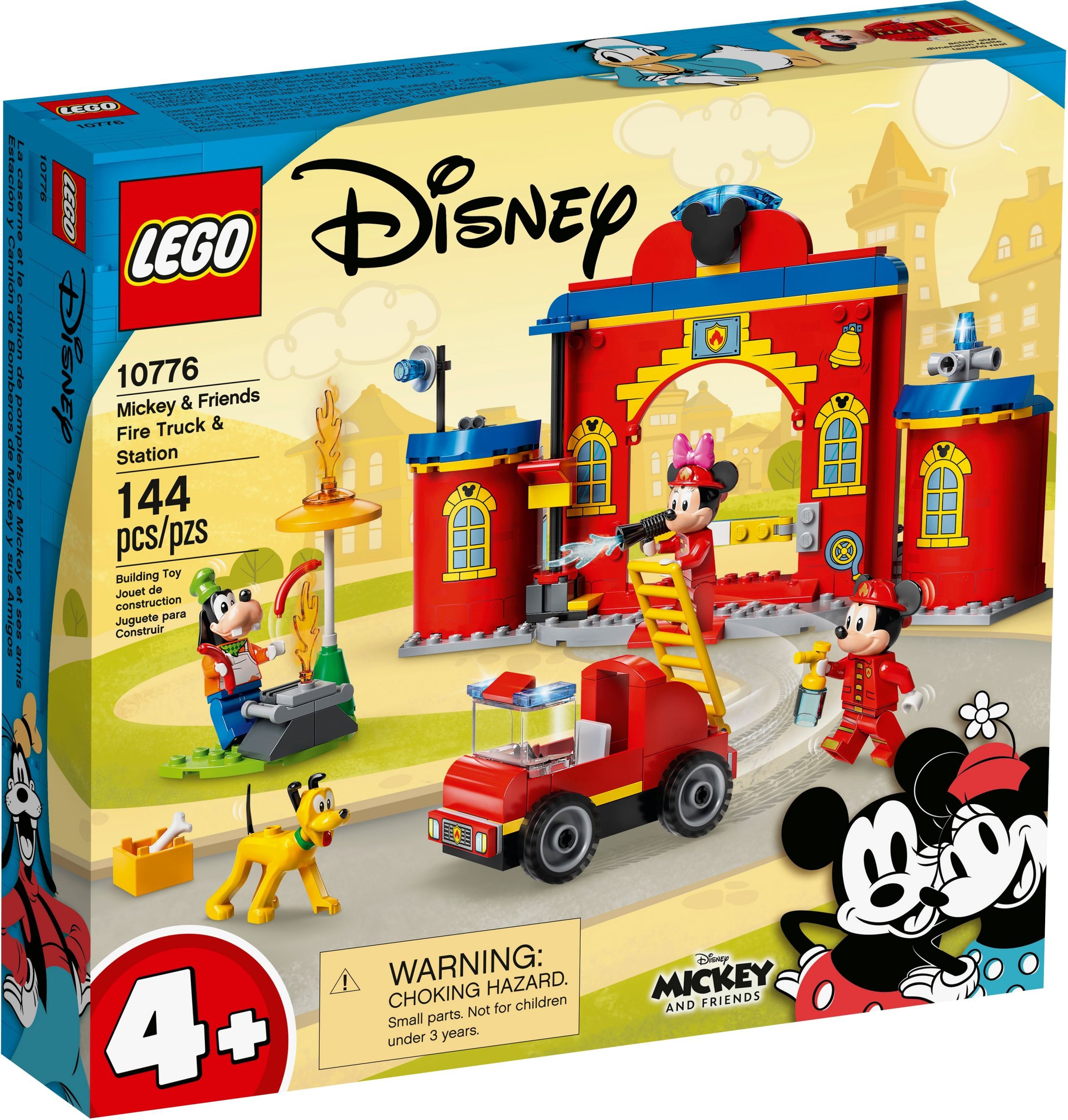 LEGO® LEGO® Disney 10776 Mickys Feuerwehrstation und Feuerwehrauto Konstruk günstig online kaufen