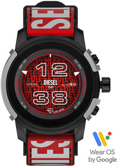 DIESEL ON Diesel Griffed, DZT2041 Smartwatch (Wear OS by Google)